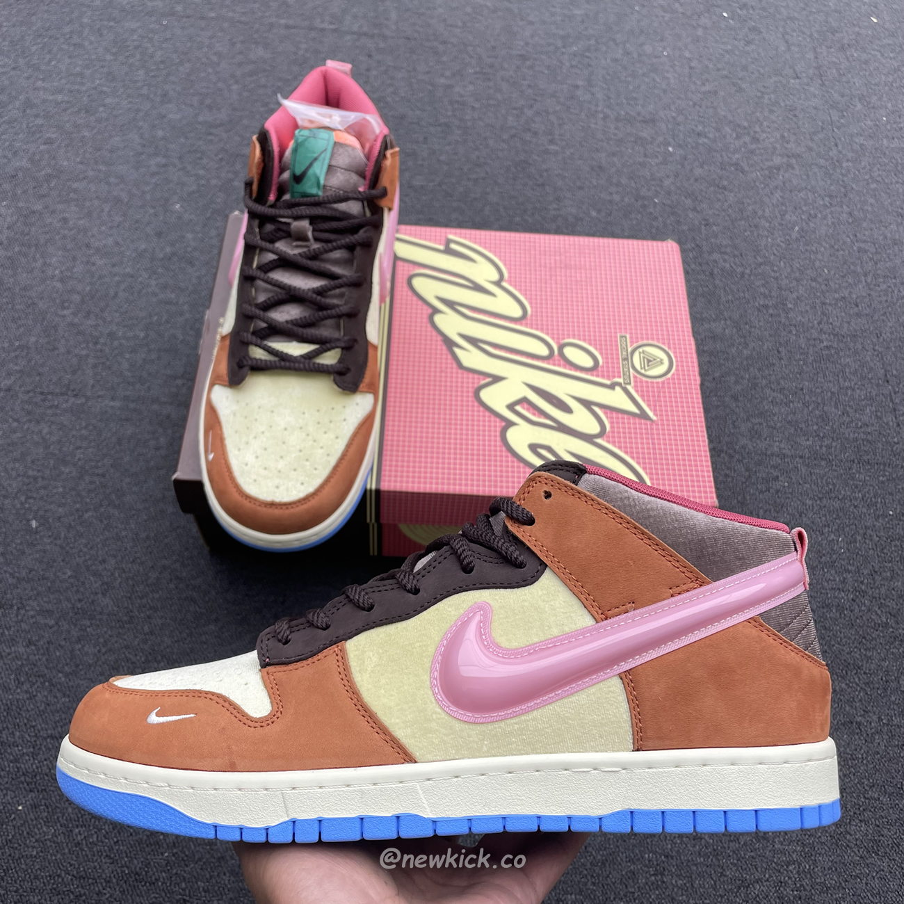 Nike Dunk Mid Social Status Free Lunch Chocolate Milk Dj1173 700 (11) - newkick.vip