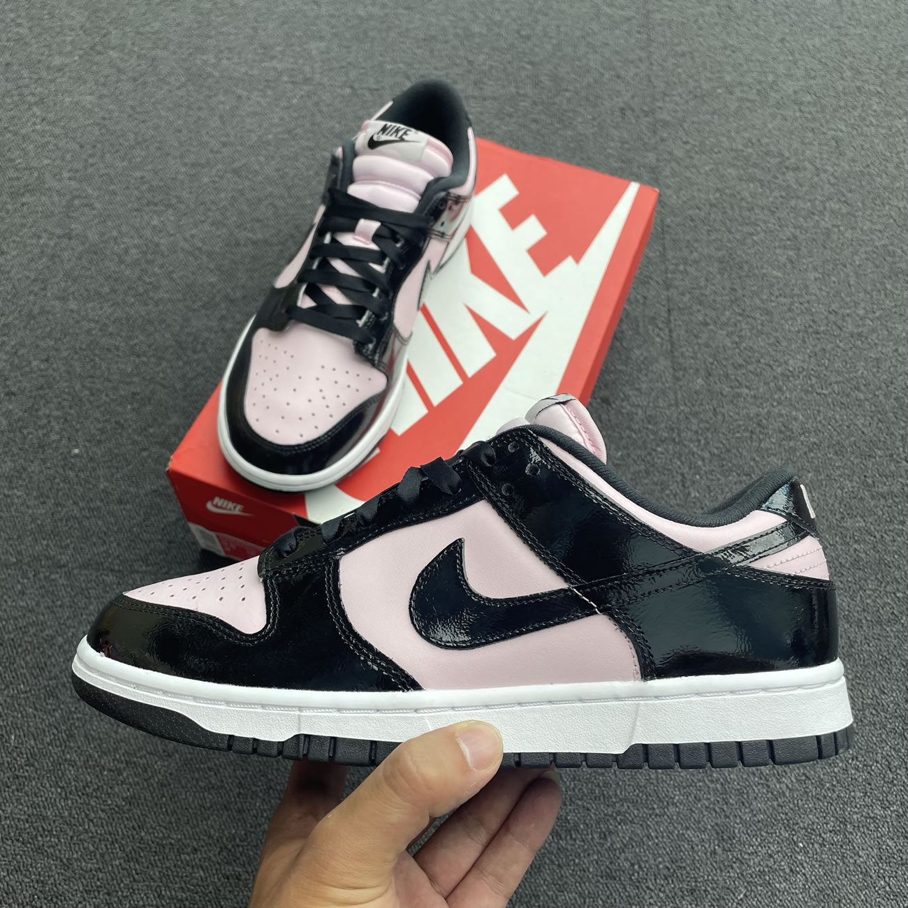 Nike Dunk Low Pink Foam Black W Dj9955 600 (8) - newkick.vip