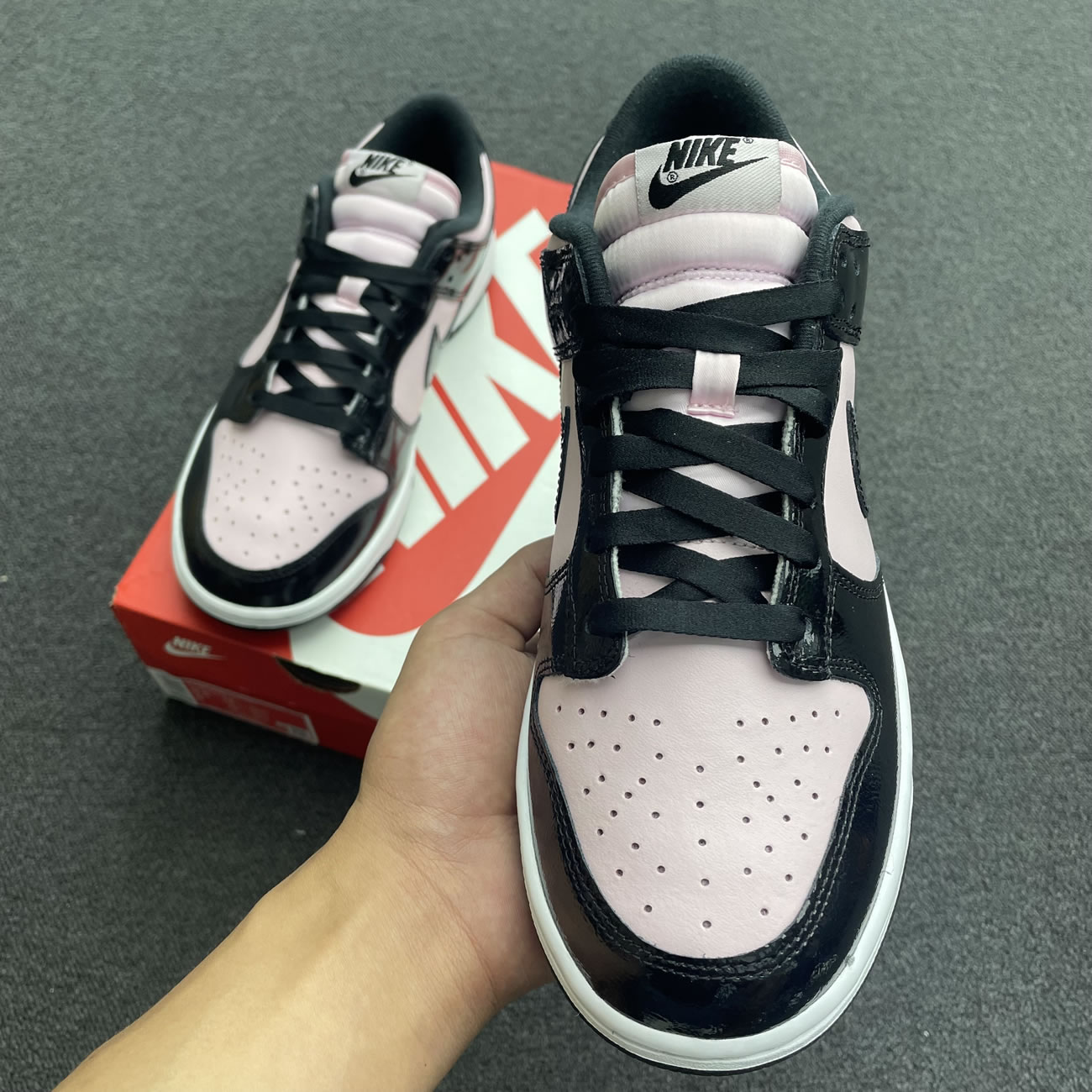 Nike Dunk Low Pink Foam Black W Dj9955 600 (9) - newkick.vip