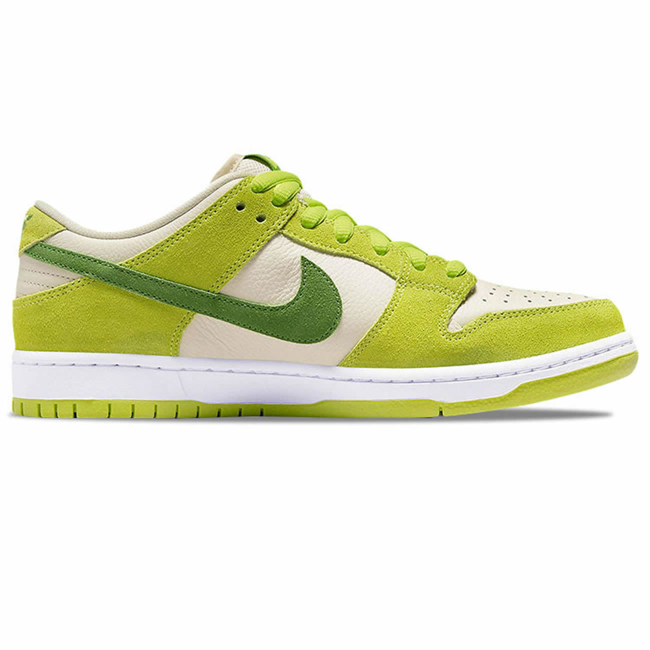 Nike Sb Skateboard Dunk Low Pro Green Apple Dm0807 300 (2) - newkick.vip