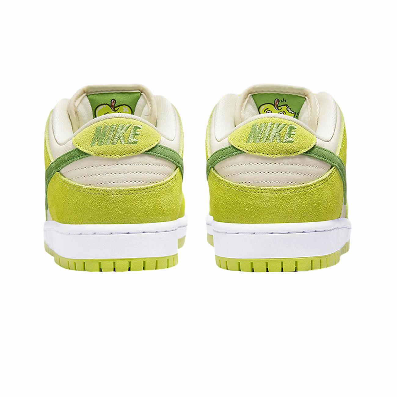 Nike Sb Skateboard Dunk Low Pro Green Apple Dm0807 300 (5) - newkick.vip