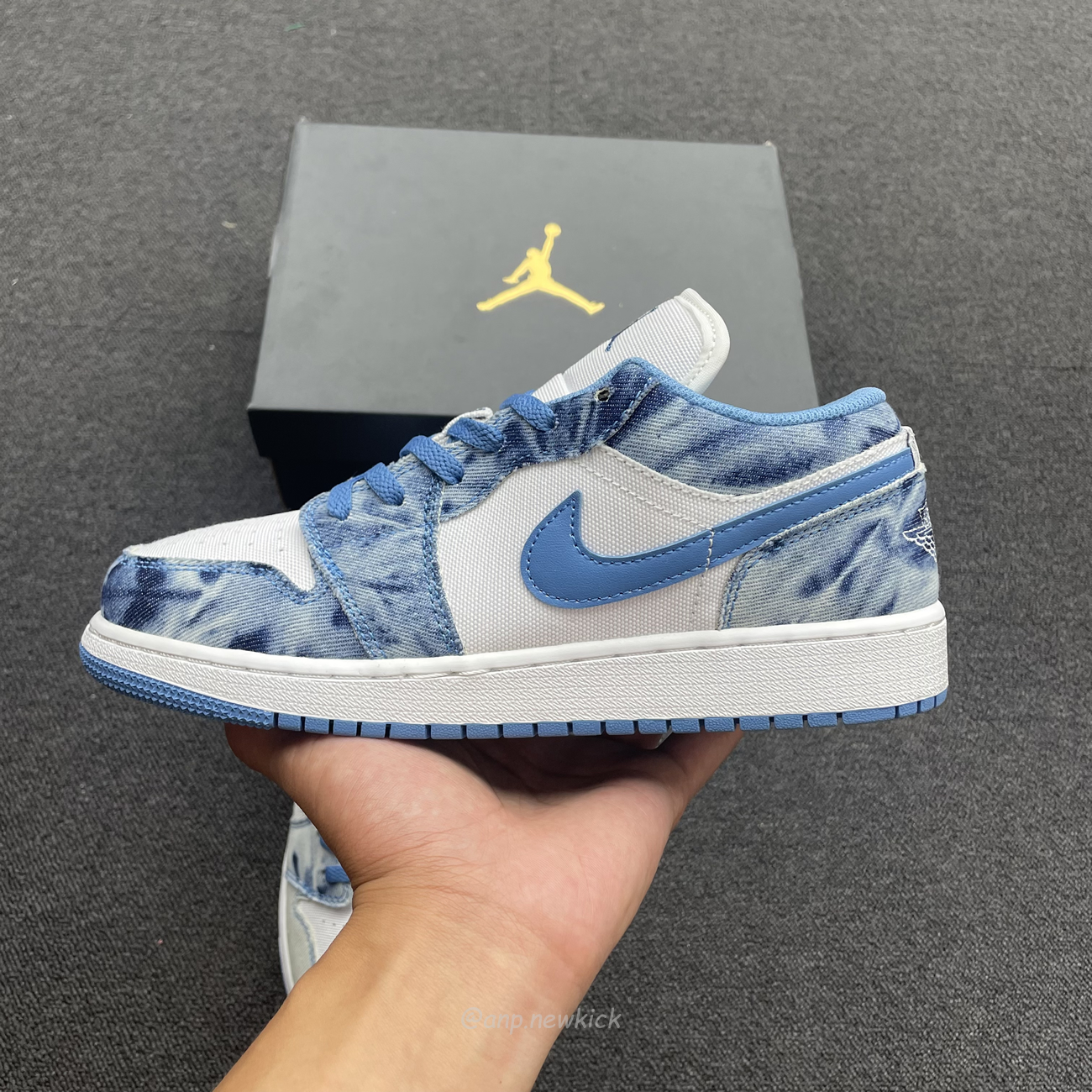 Air Jordan 1 Low Washed Denim Dm8947 100 (5) - newkick.vip