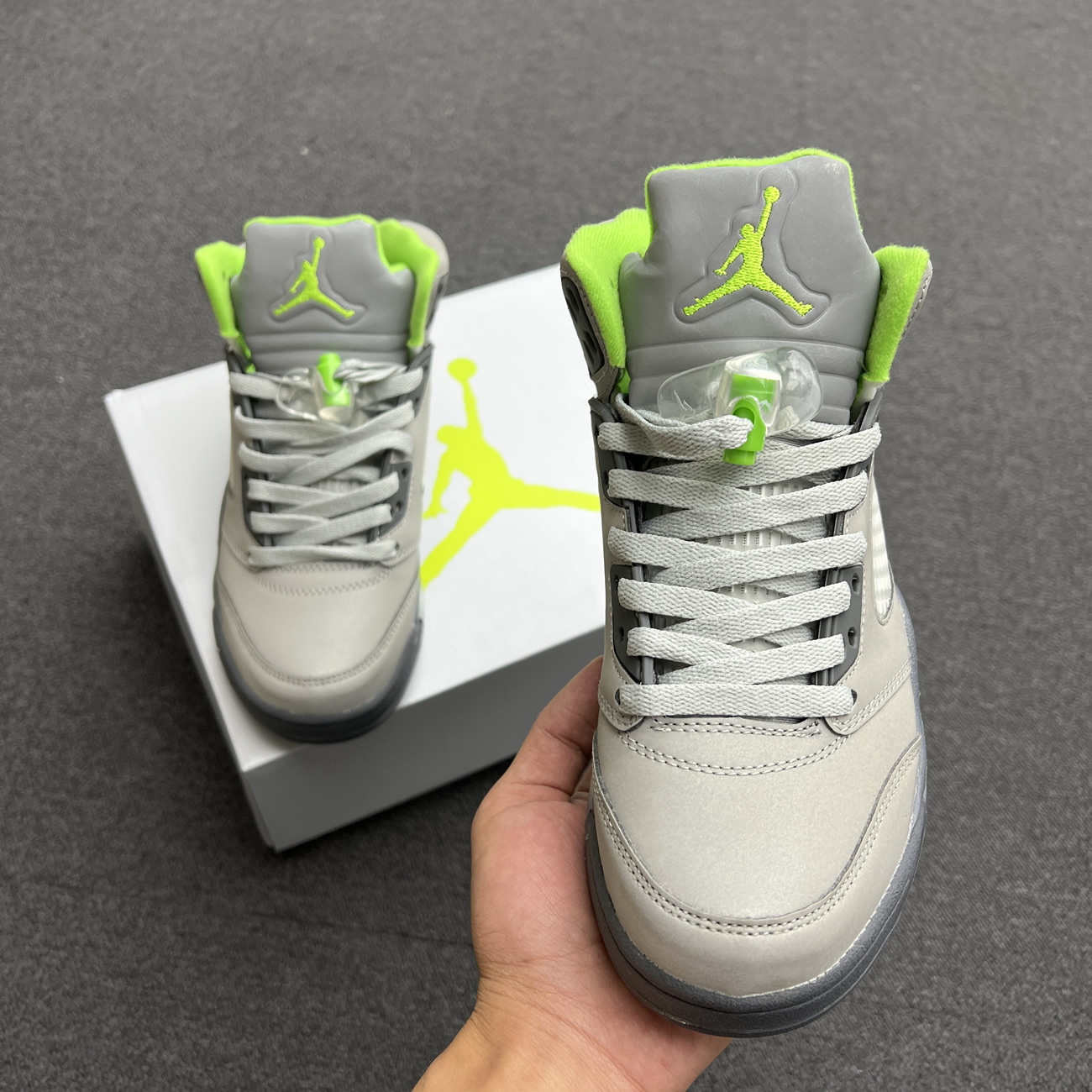 Air Jordan 5 Retro Green Bean 2022 Dm9014 003 (11) - newkick.vip