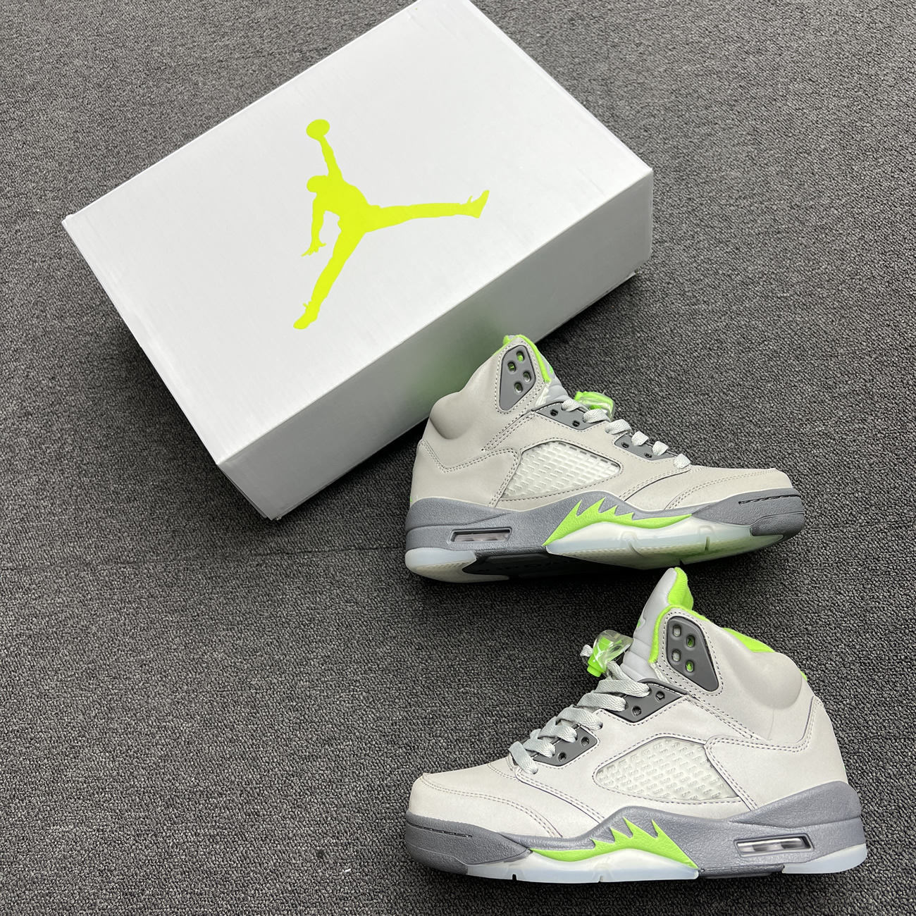 Air Jordan 5 Retro Green Bean 2022 Dm9014 003 (7) - newkick.vip