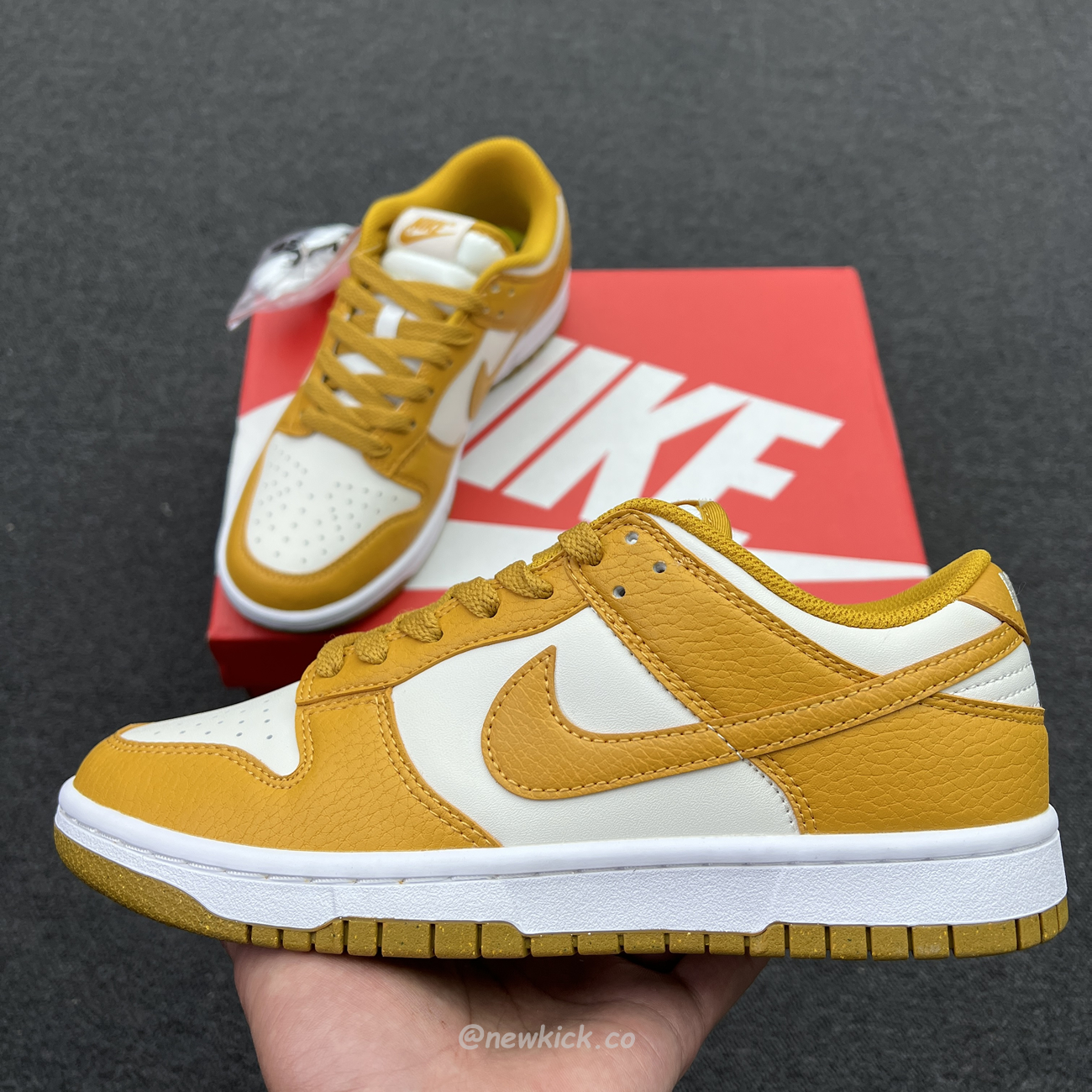 Nike Dunk Low Next Nature Phantom Gold Suede Dn1431 001 (13) - newkick.vip