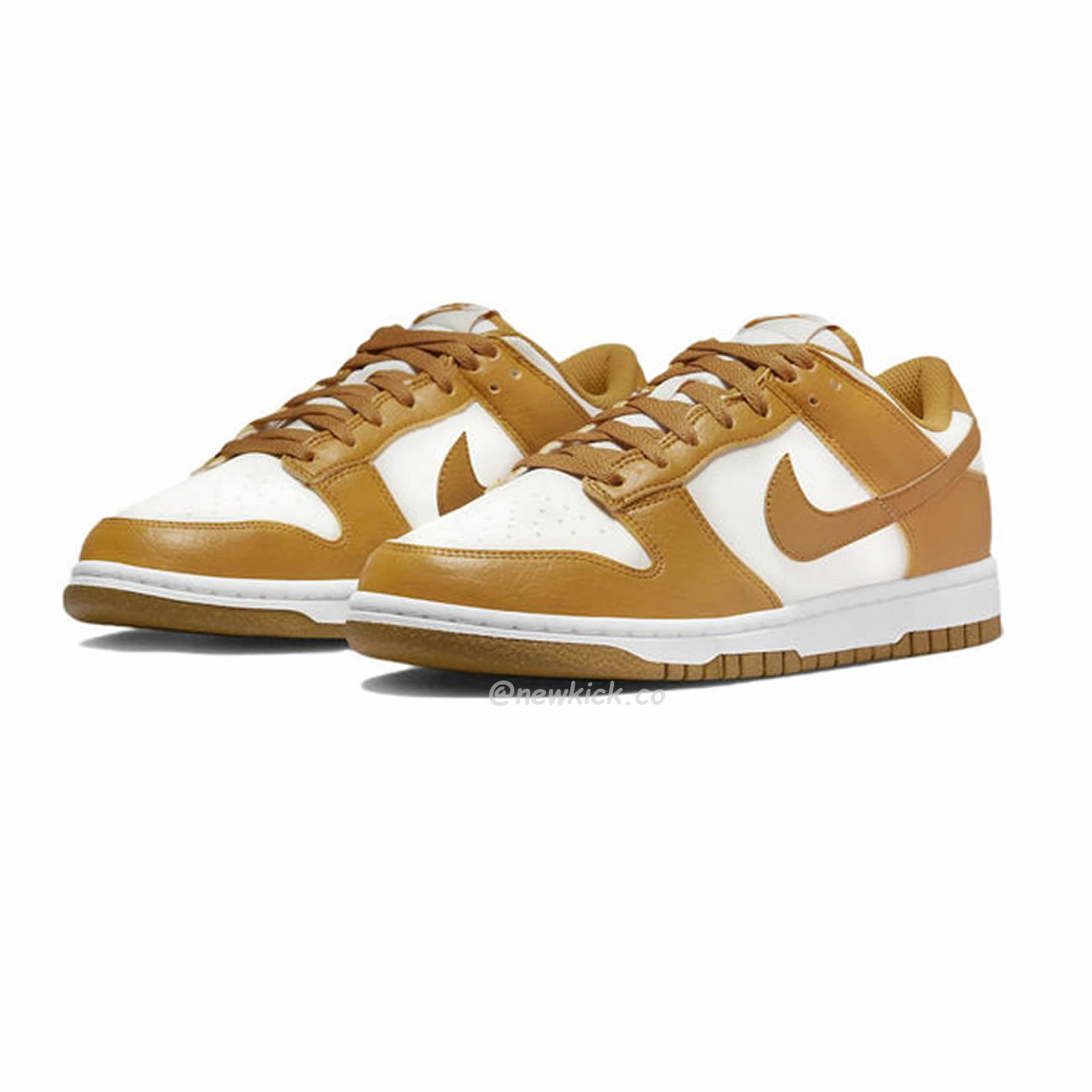 Nike Dunk Low Next Nature Phantom Gold Suede Dn1431 001 (3) - newkick.vip