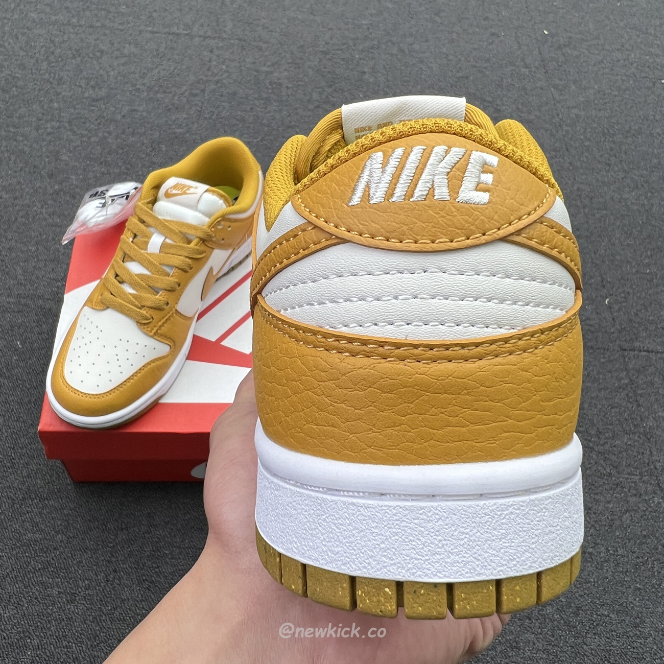 Nike Dunk Low Next Nature Phantom Gold Suede Dn1431 001 (5) - newkick.vip