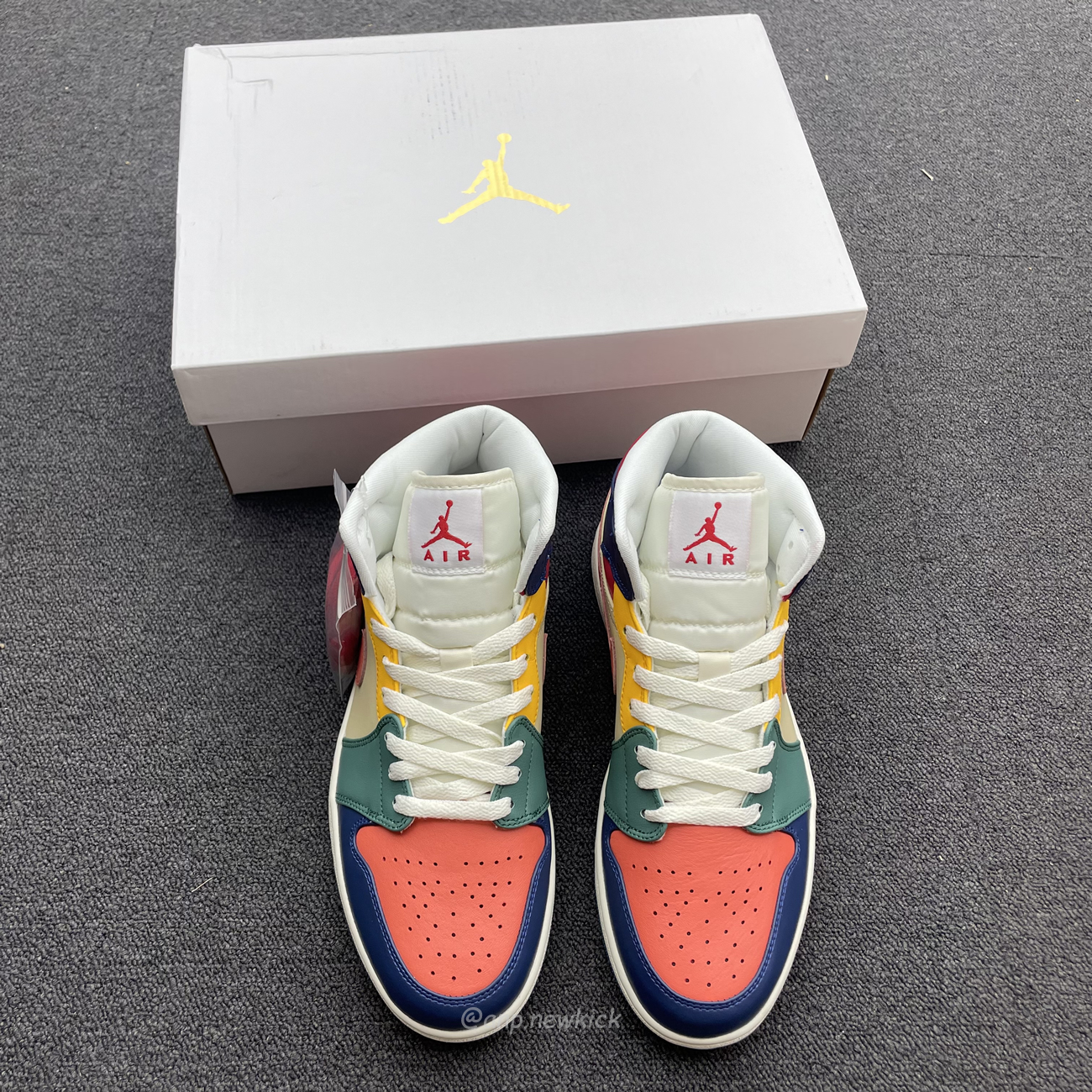 Air Jordan 1 Mid Se Multi Color Dn3738 400 (5) - newkick.vip