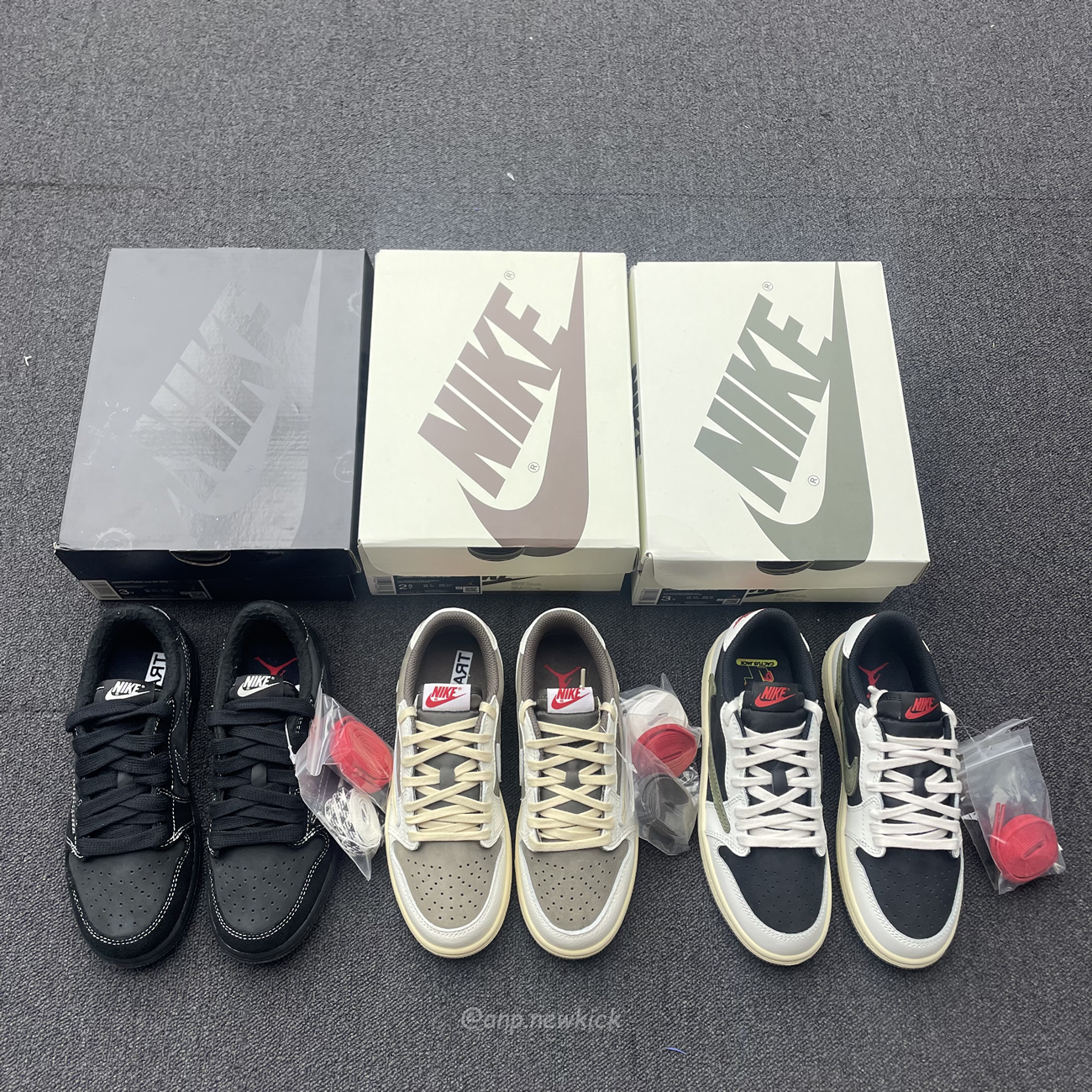 Air Jordan 1 Retro Low Og Sp Travis Scott Black Phantom Scott Olive Scott Reverse Mocha Ps (3) - newkick.vip