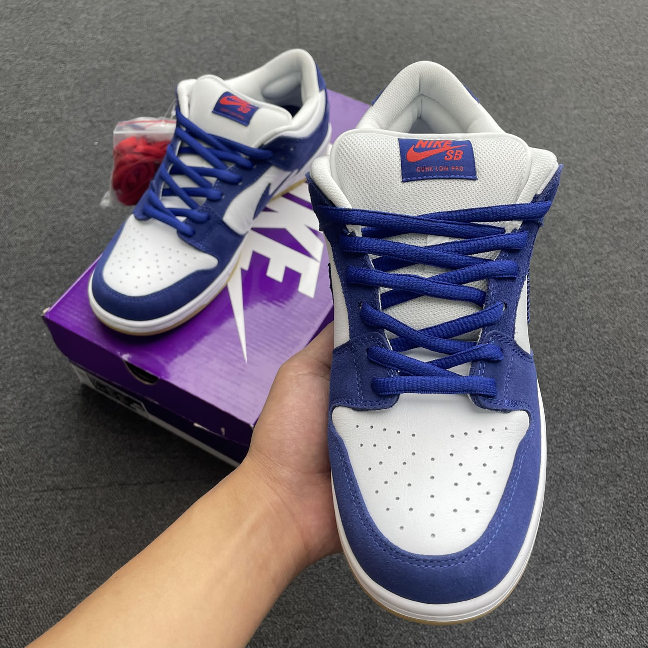 Nike Sb Dunk Low Los Angeles Dodgers Do9395 400 (12) - newkick.vip