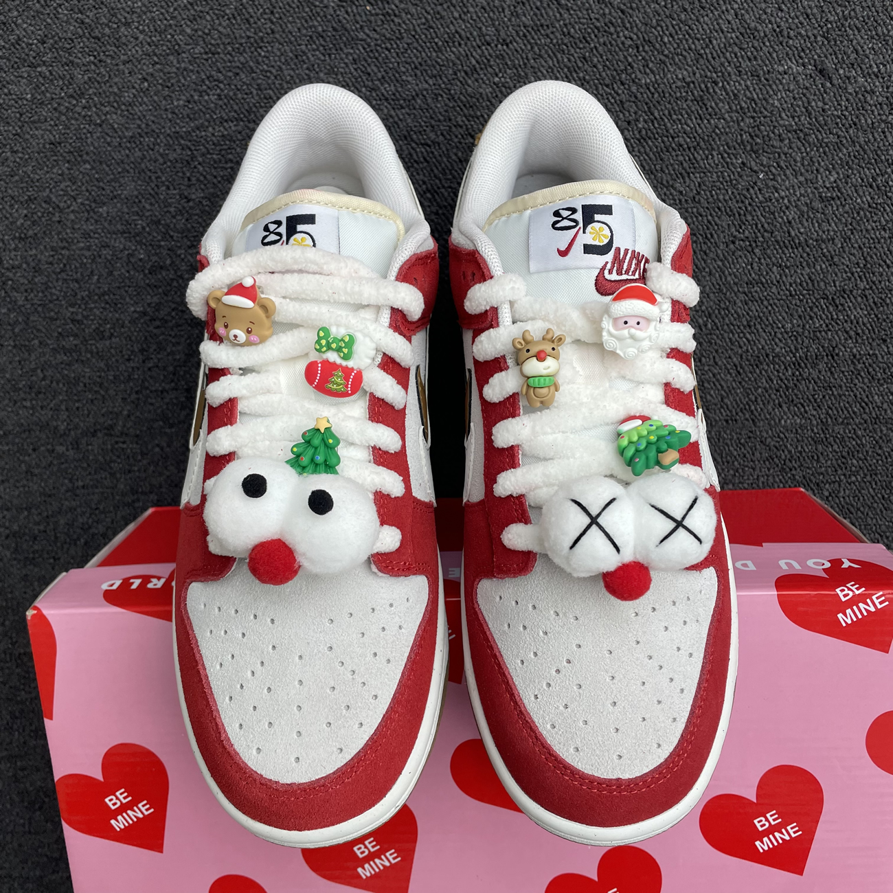 Nike Sb Dunk Low 85 Christmas Red White Brown Do9457 112 (10) - newkick.vip