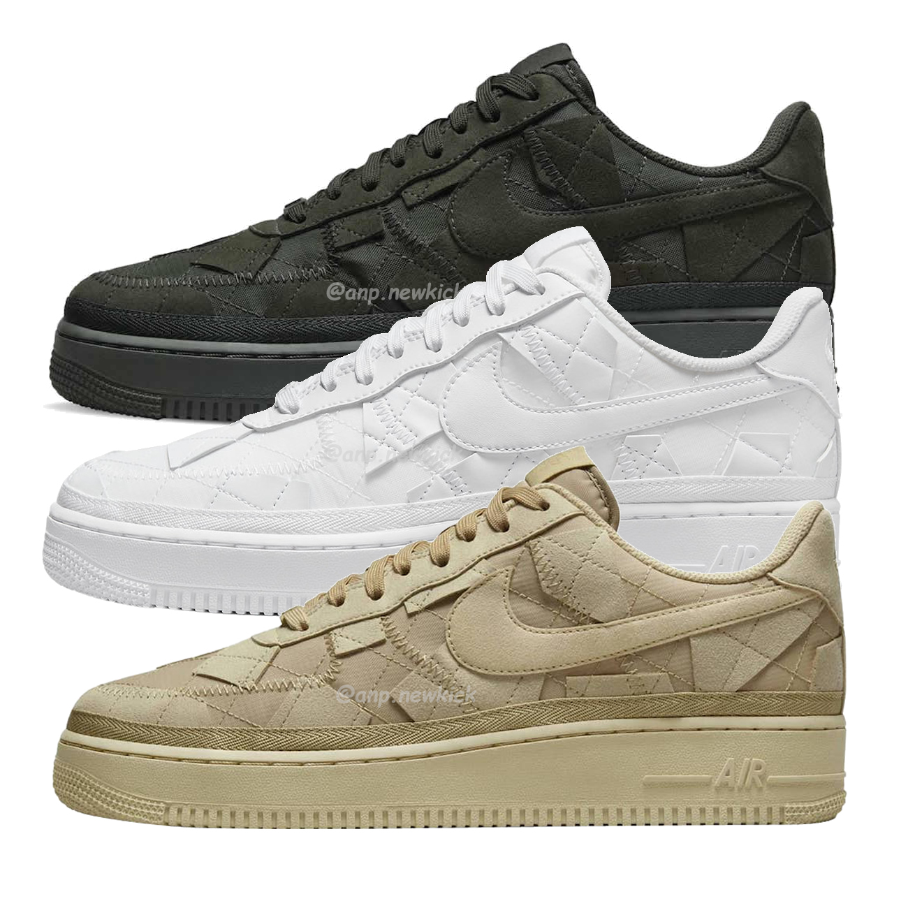 Nike Air Force 1 Low Sp Billie Eilish Mushroom Sequoia Triple White Dz3674 100 Dq4137 200 Dq4137 300 (1) - newkick.vip