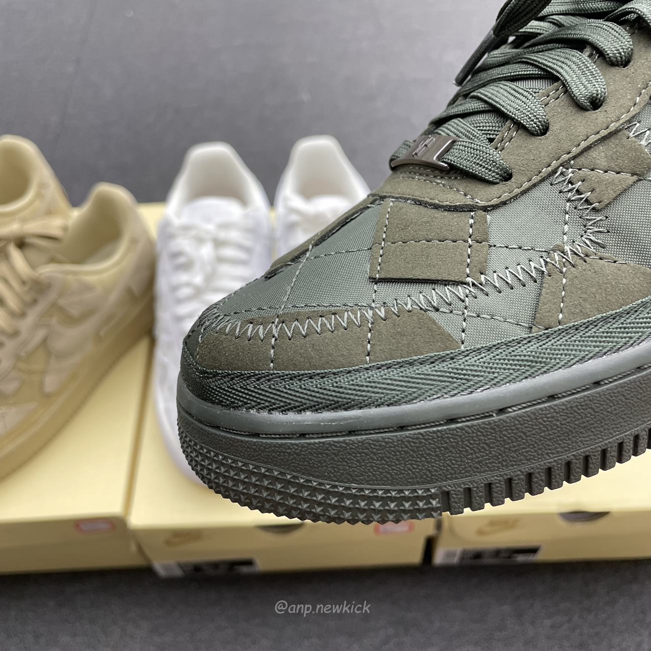 Nike Air Force 1 Low Sp Billie Eilish Mushroom Sequoia Triple White Dz3674 100 Dq4137 200 Dq4137 300 (19) - newkick.vip