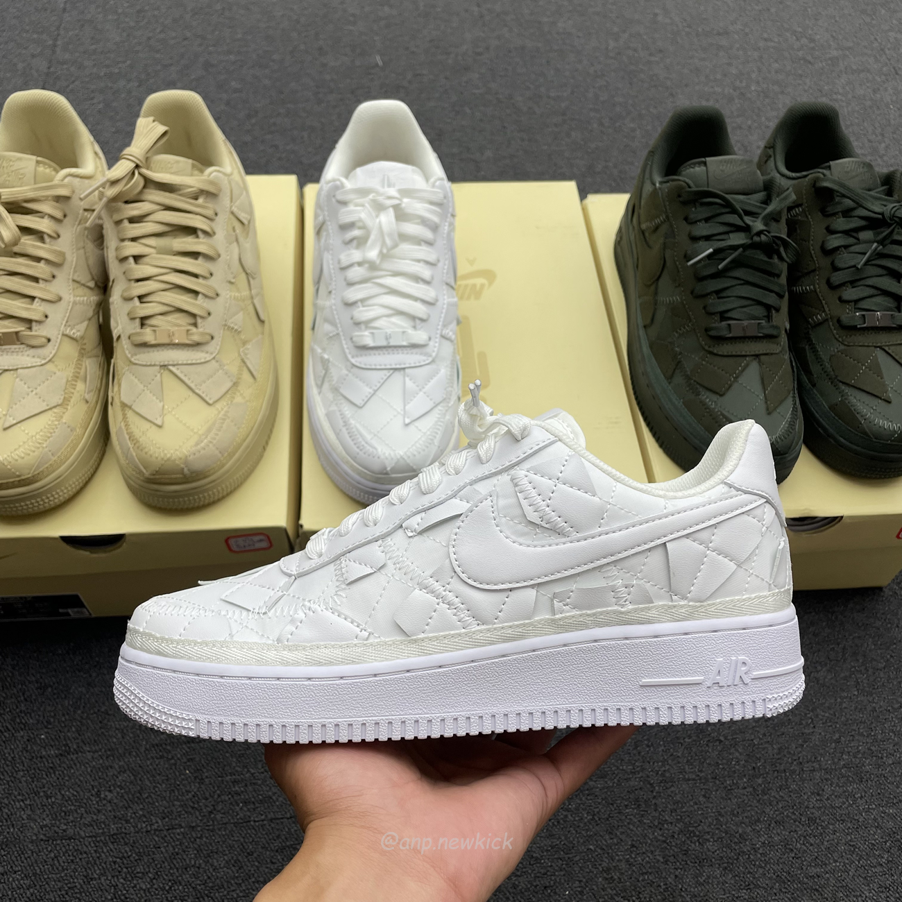 Nike Air Force 1 Low Sp Billie Eilish Mushroom Sequoia Triple White Dz3674 100 Dq4137 200 Dq4137 300 (2) - newkick.vip