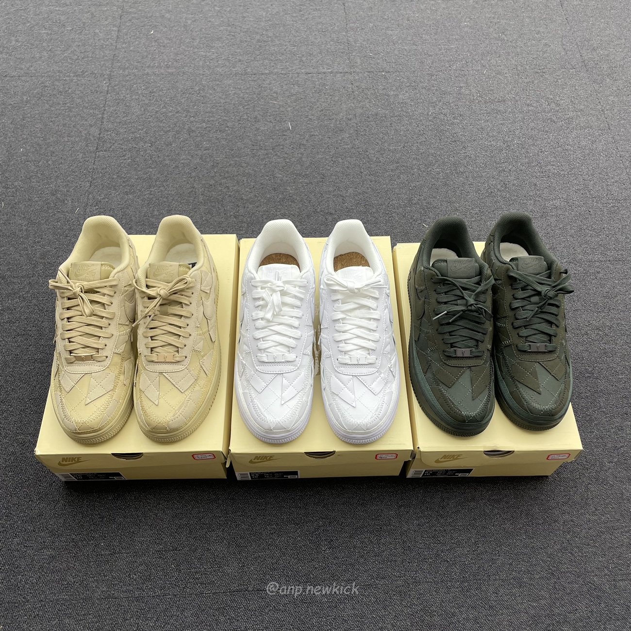 Nike Air Force 1 Low Sp Billie Eilish Mushroom Sequoia Triple White Dz3674 100 Dq4137 200 Dq4137 300 (37) - newkick.vip