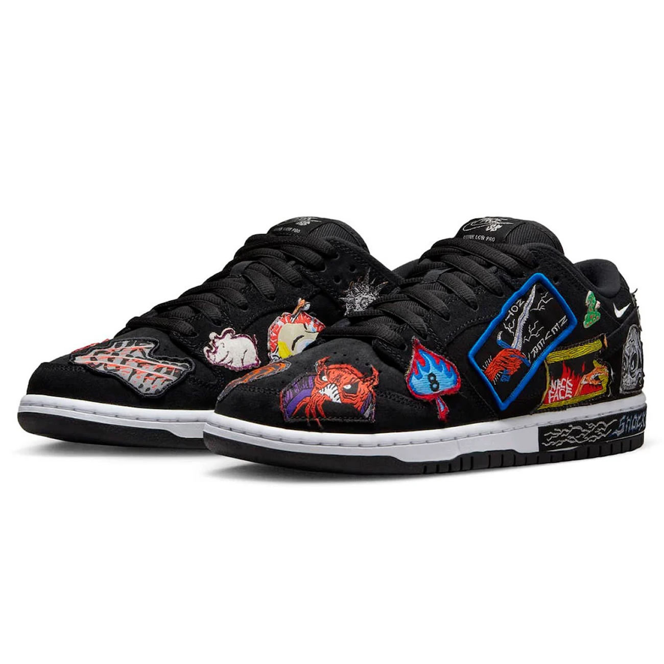 Nike Sb Dunk Low Pro Qs Neckface Dq4488 001 (12) - newkick.vip