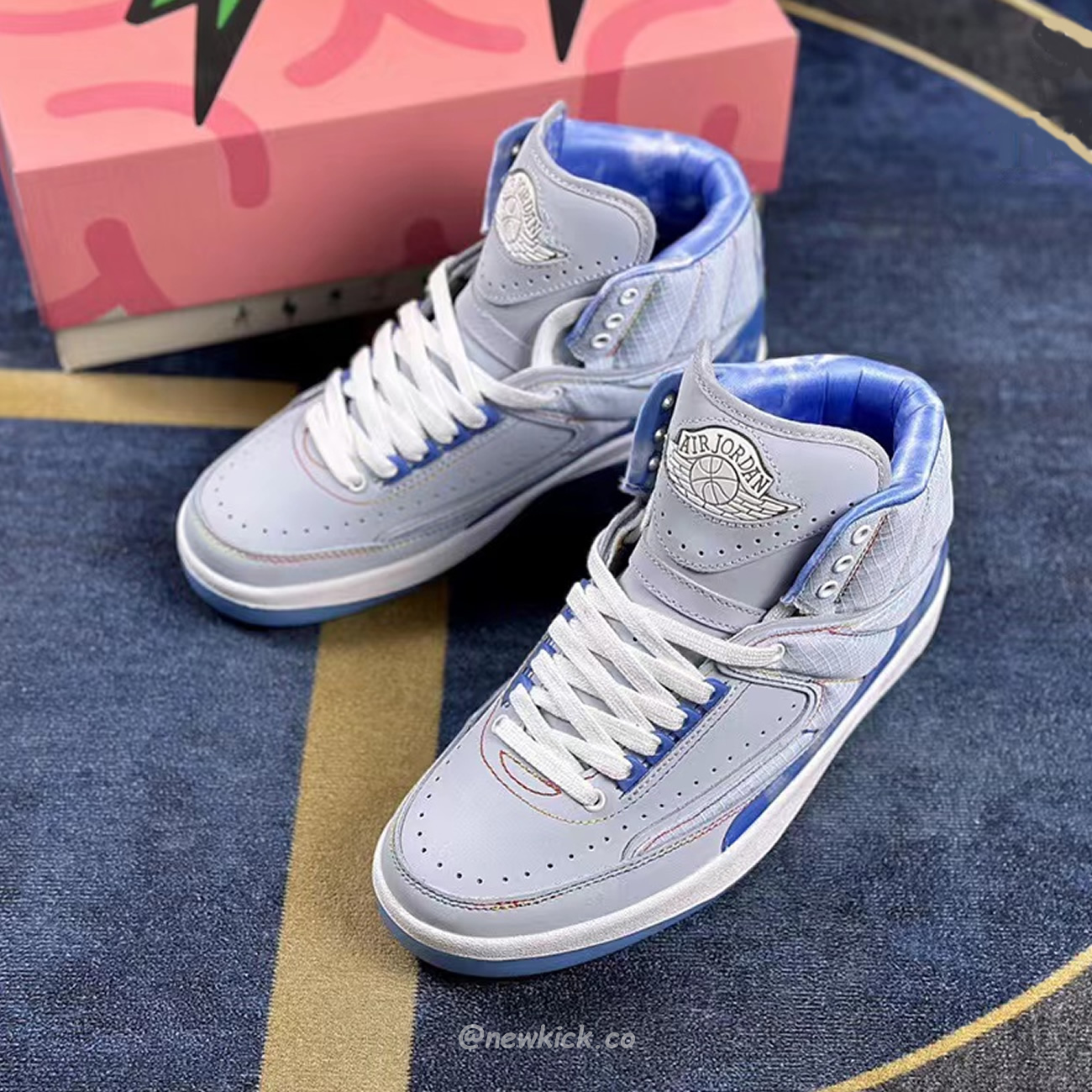 Air Jordan 2 Retro J Balvin Dq7691 419 (10) - newkick.vip