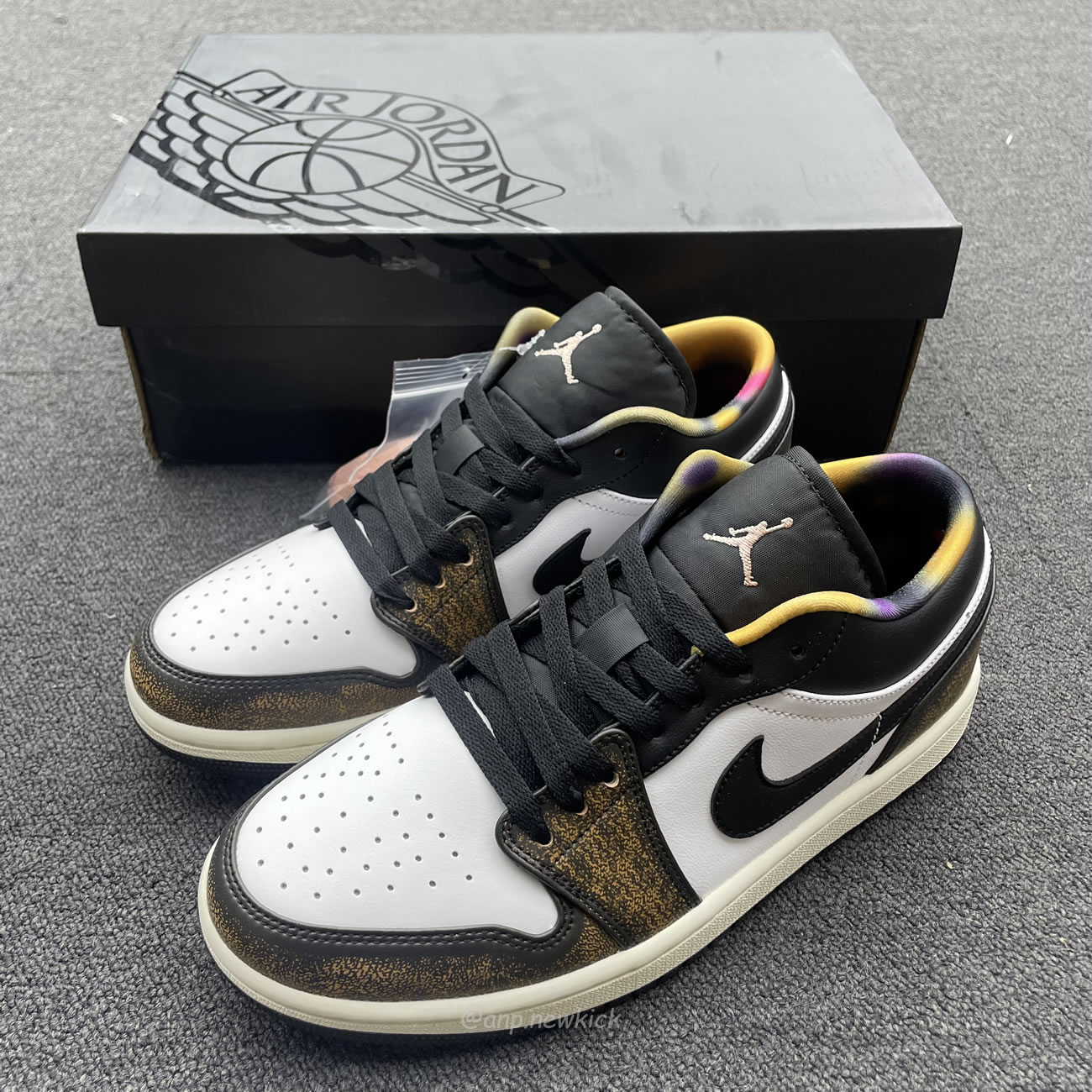 Air Jordan 1 Low Se Wear Away Yellow Dq8422 001 (8) - newkick.vip