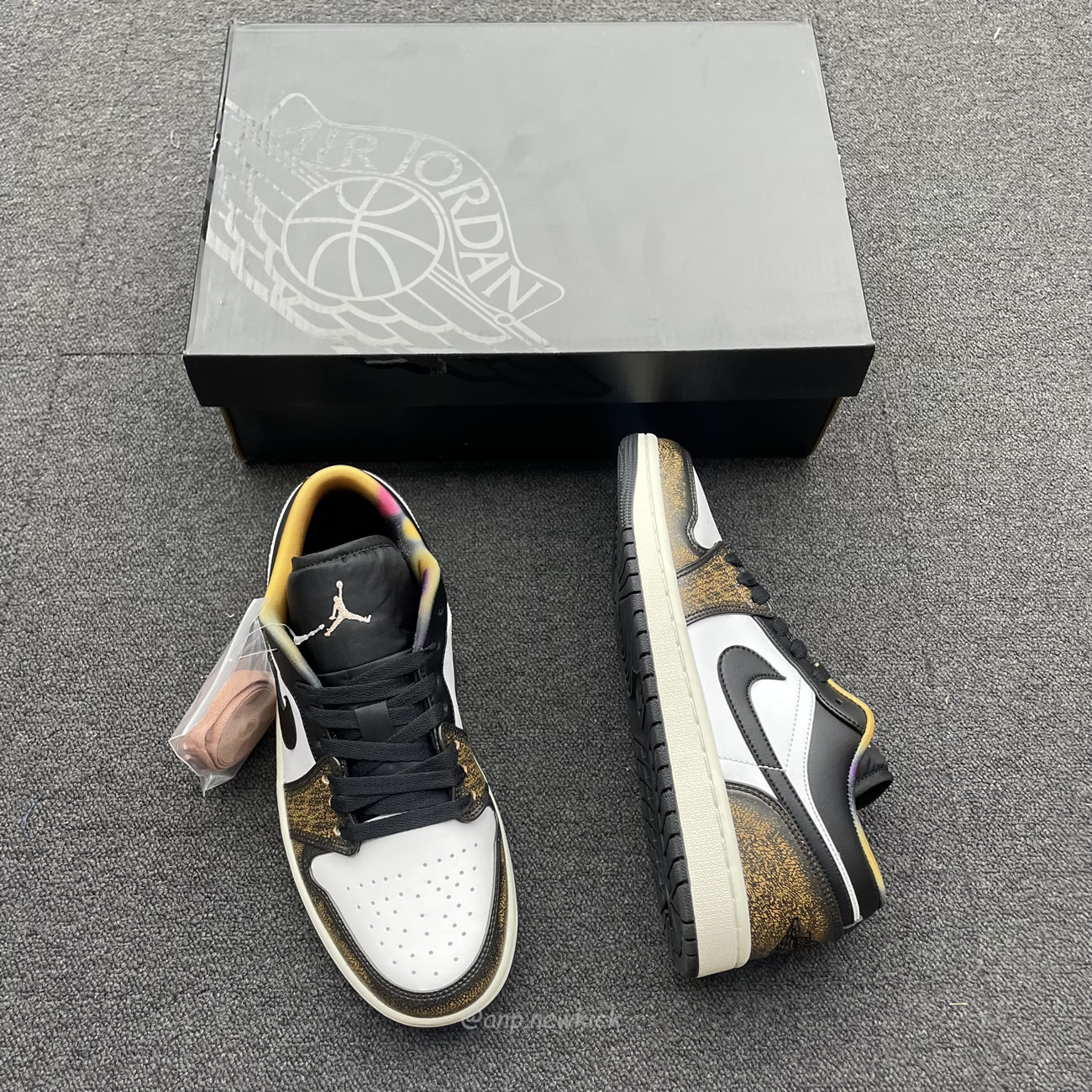 Air Jordan 1 Low Se Wear Away Yellow Dq8422 001 (9) - newkick.vip