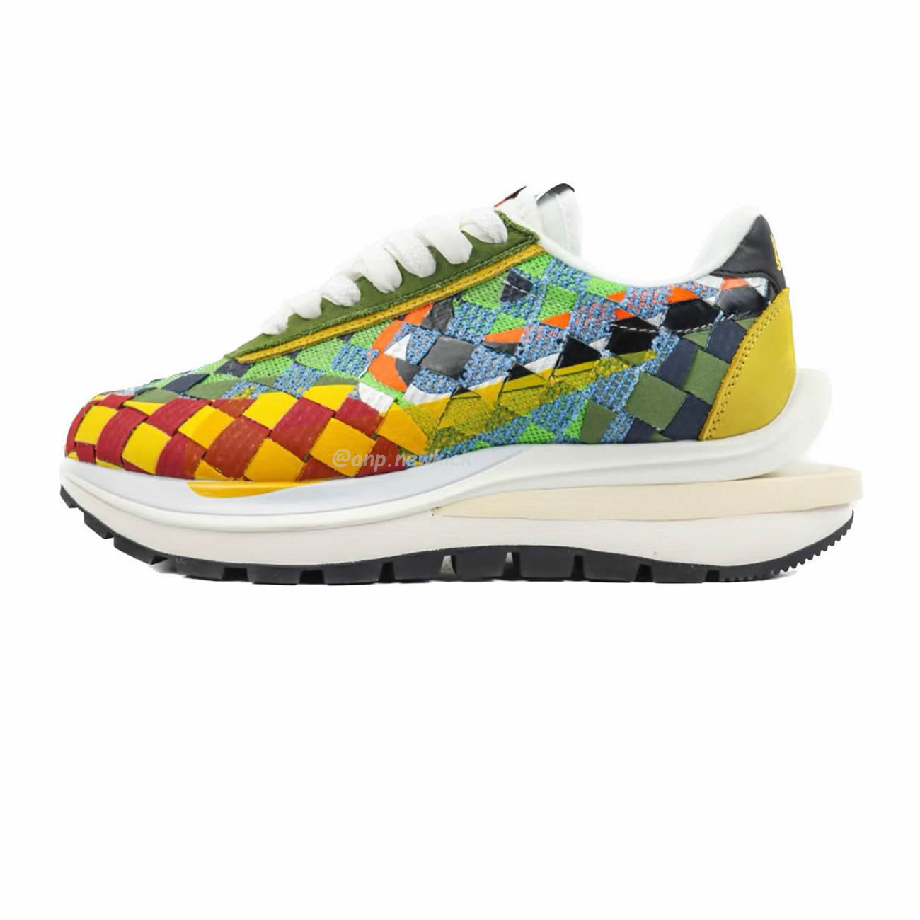 Sacai X Nike Waffe Woven White Green Gusto Dr5209 300 Dr5209 100 (7) - newkick.vip