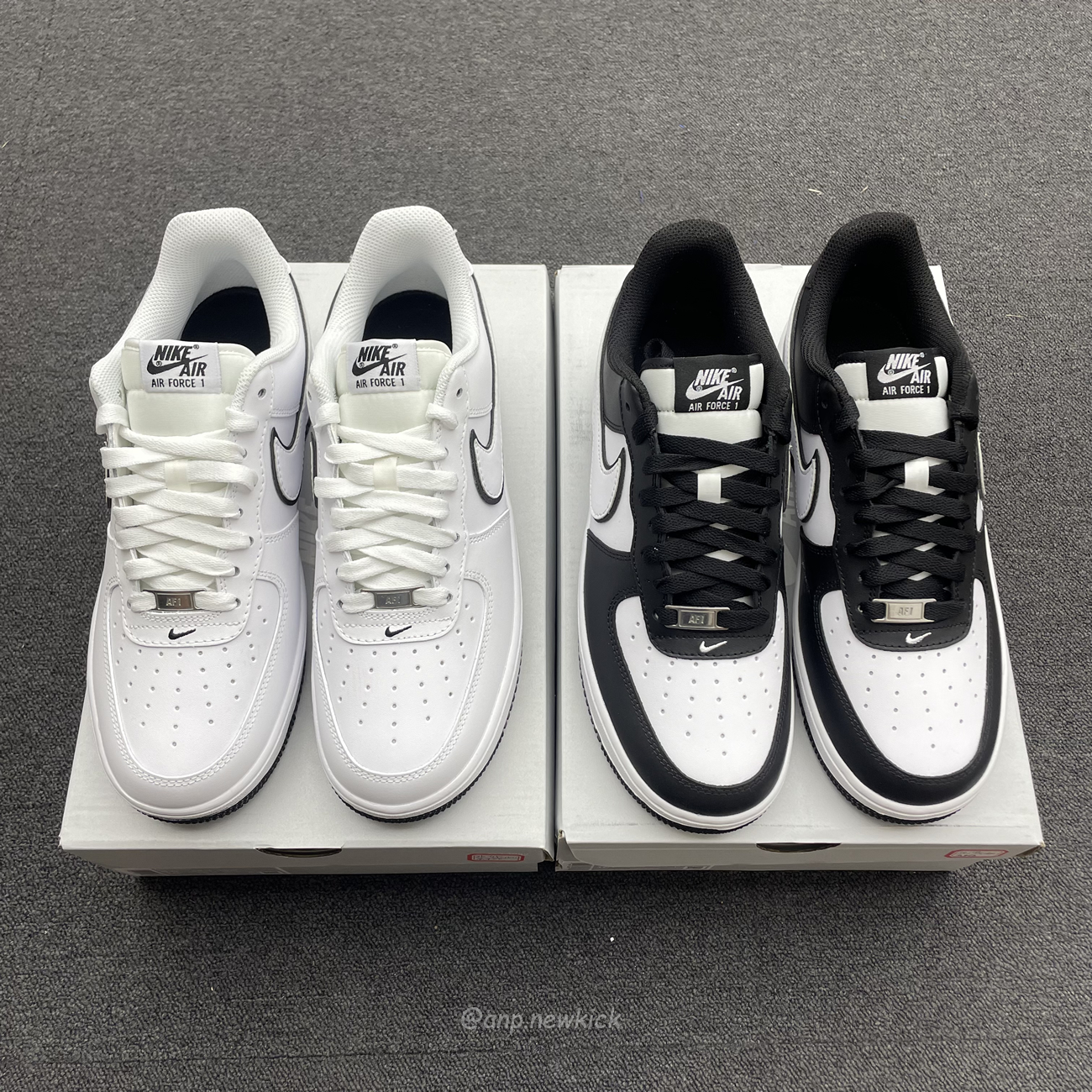 Nike Air Force 1 07 Low White Black Outline Swoosh White Swoosh Panda Dv0788 103 Dv0788 001 (11) - newkick.vip