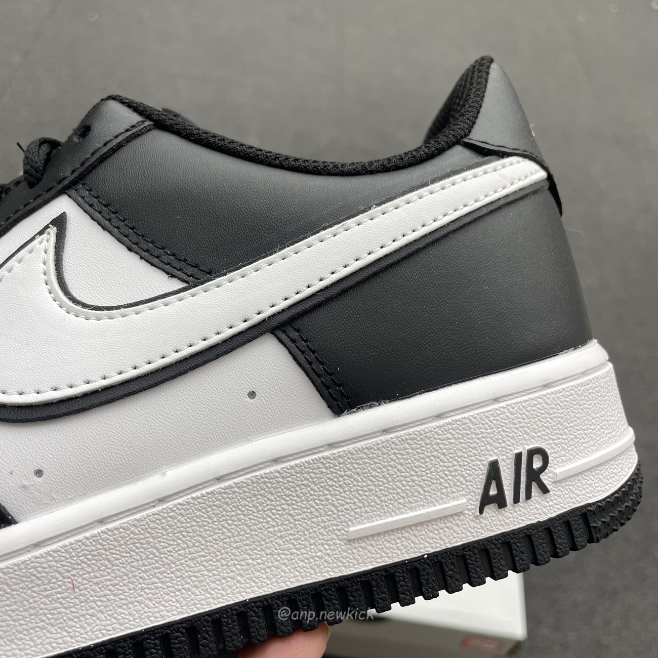 Nike Air Force 1 07 Low White Black Outline Swoosh White Swoosh Panda Dv0788 103 Dv0788 001 (5) - newkick.vip