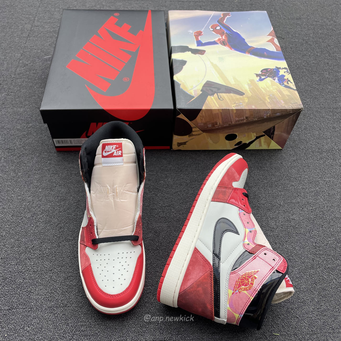 Air Jordan 1 High Og Spider Man Across The Spider Verse Dv1748 601 (28) - newkick.vip