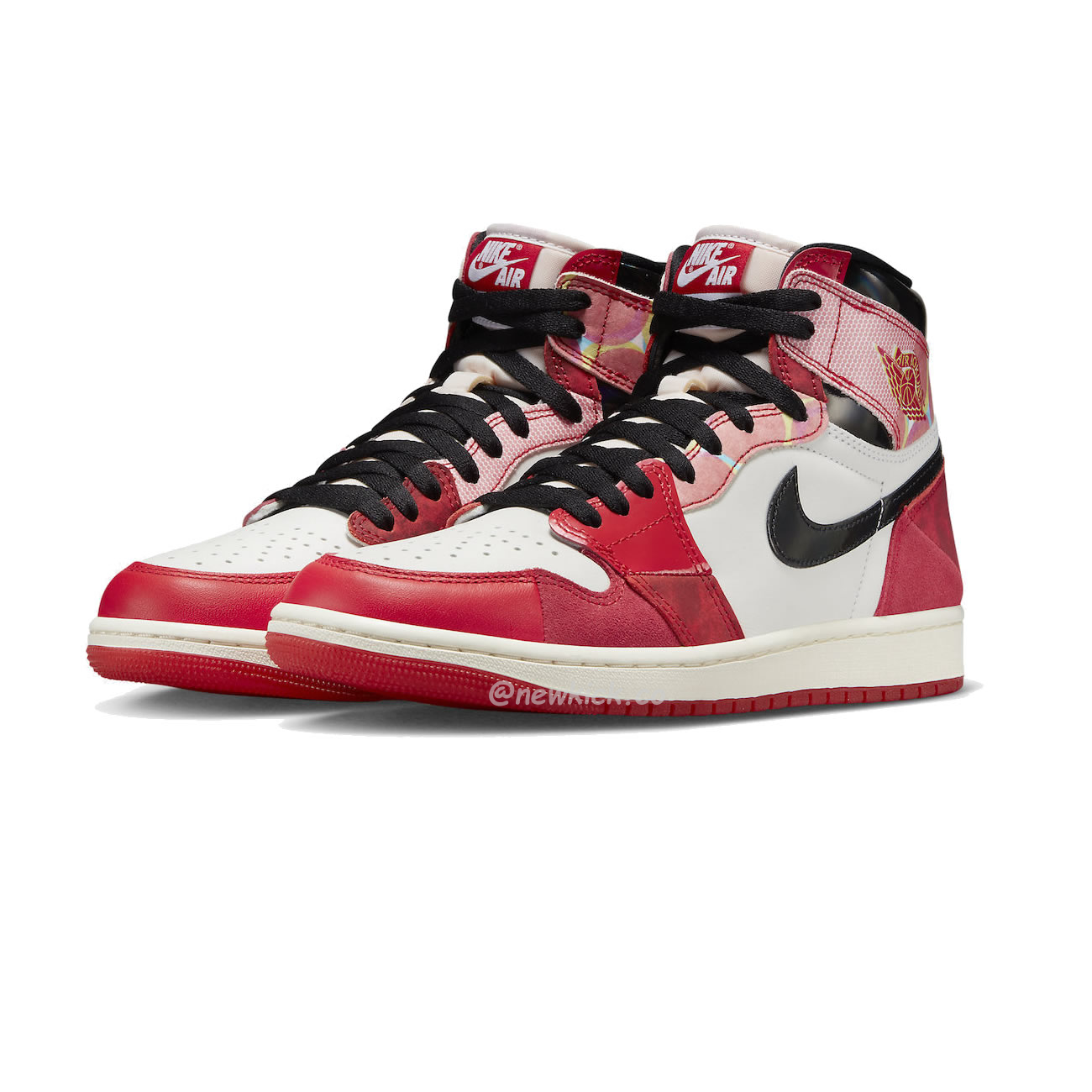 Air Jordan 1 High Og Spider Man Across The Spider Verse Dv1748 601 (5) - newkick.vip