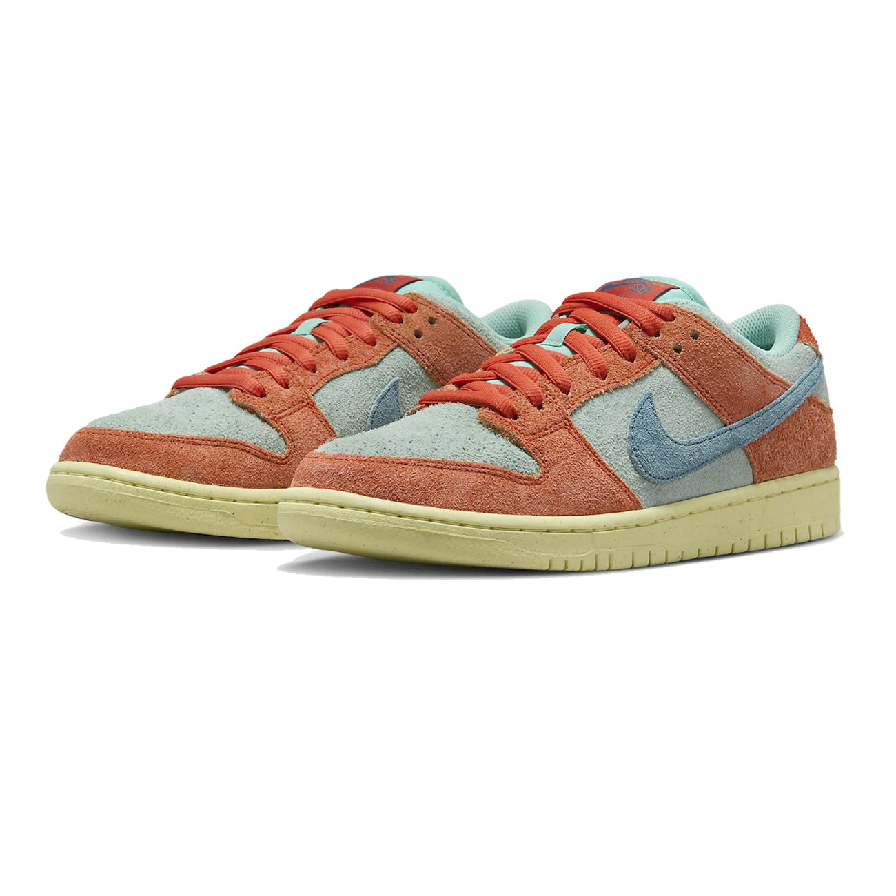 Nike Sb Dunk Low Orange Emerald Rise Dv5429 800 (2) - newkick.vip