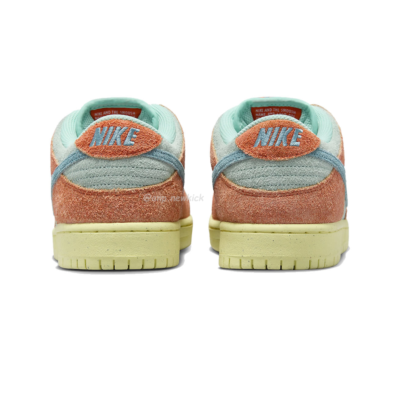 Nike Sb Dunk Low Orange Emerald Rise Dv5429 800 (5) - newkick.vip