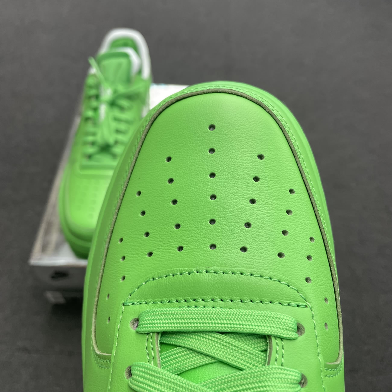 Off White Nike Air Force 1 Low Light Green (41) - newkick.vip