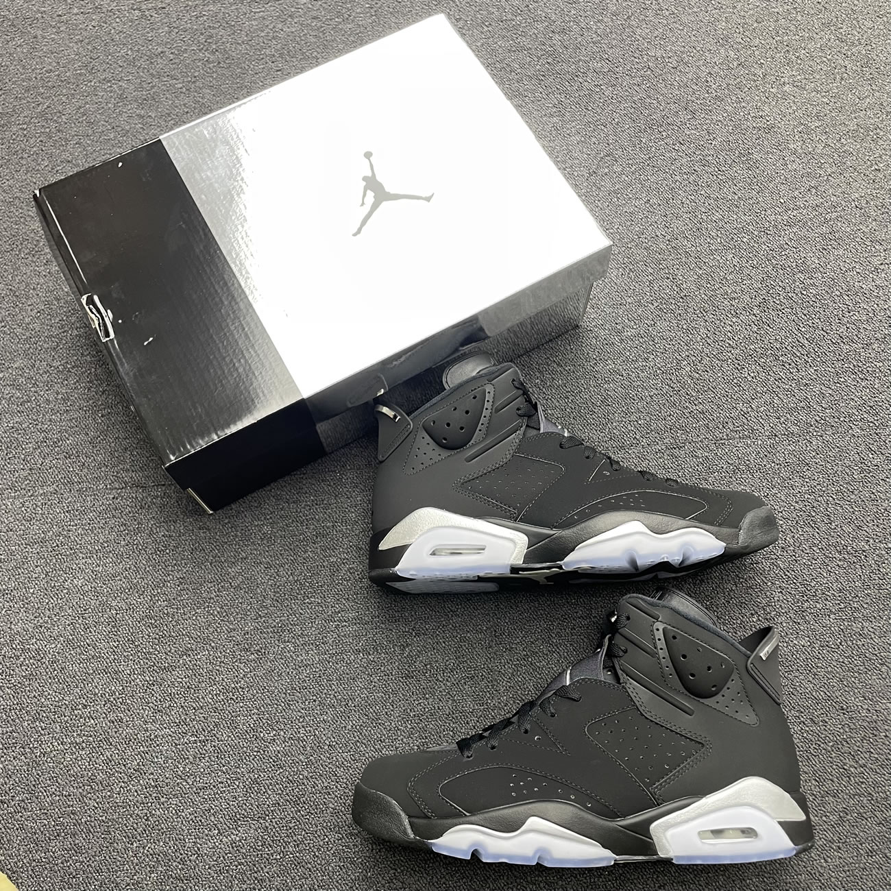 Air Jordan 6 Retro Chrome Metallic Silver Dx2836 001 (12) - newkick.vip