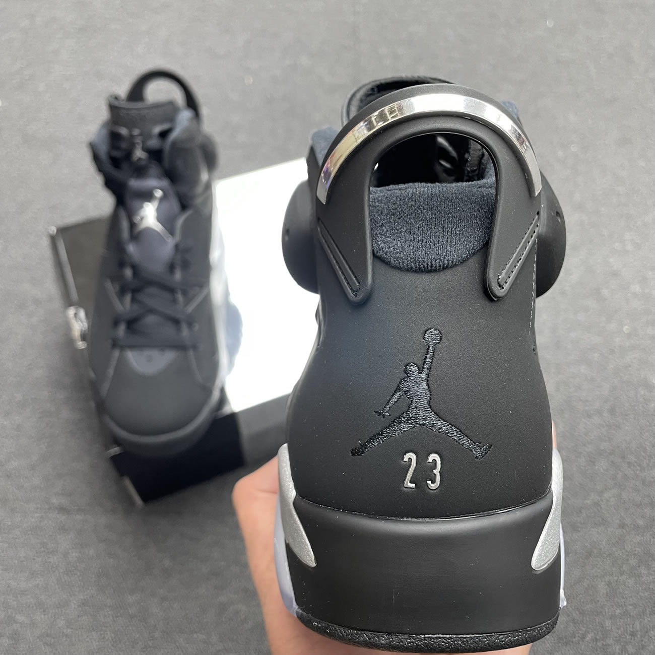 Air Jordan 6 Retro Chrome Metallic Silver Dx2836 001 (13) - newkick.vip