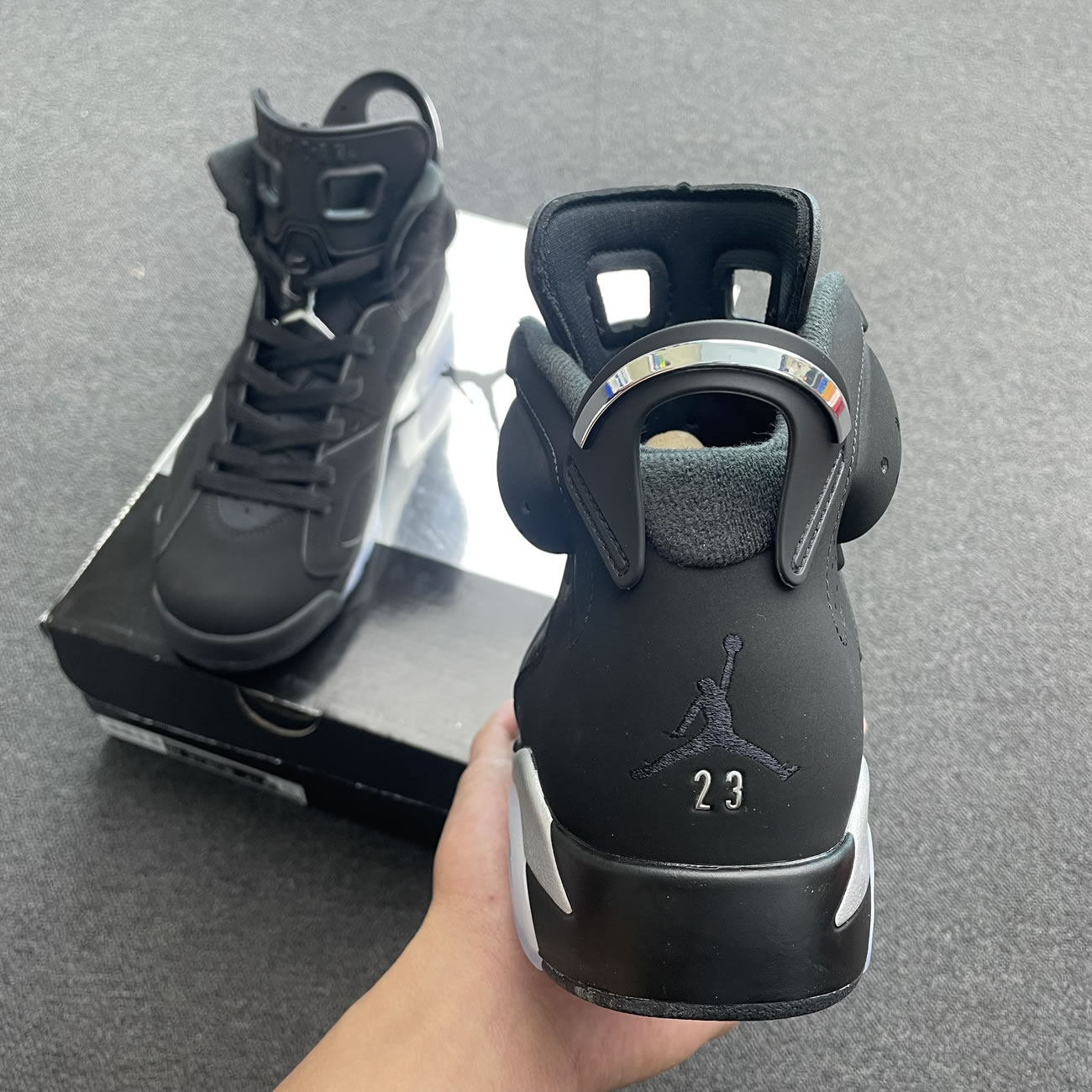 Jordan 6 Retro Metallic Silver Dx2836 001 (5) - newkick.vip