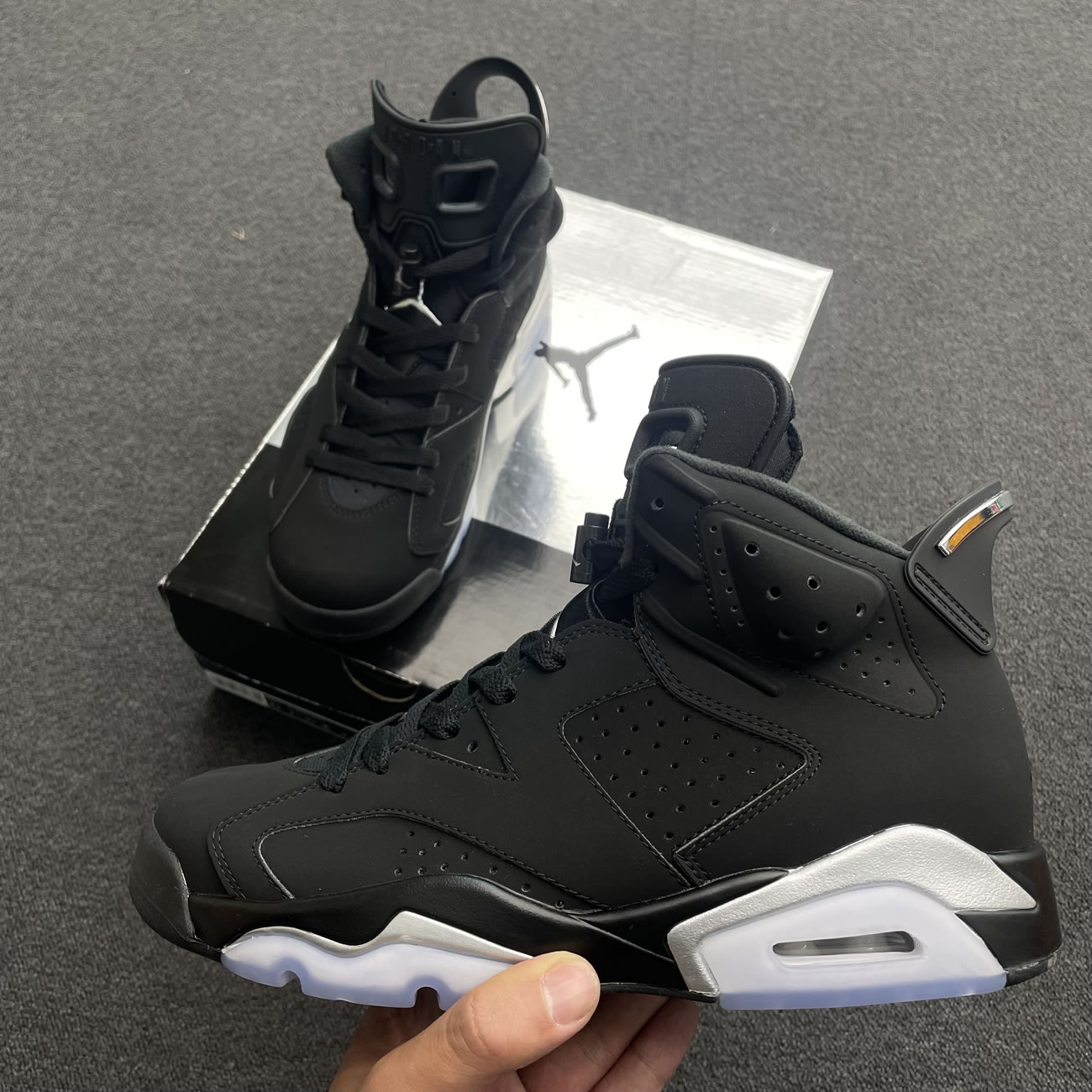 Jordan 6 Retro Metallic Silver Dx2836 001 (8) - newkick.vip