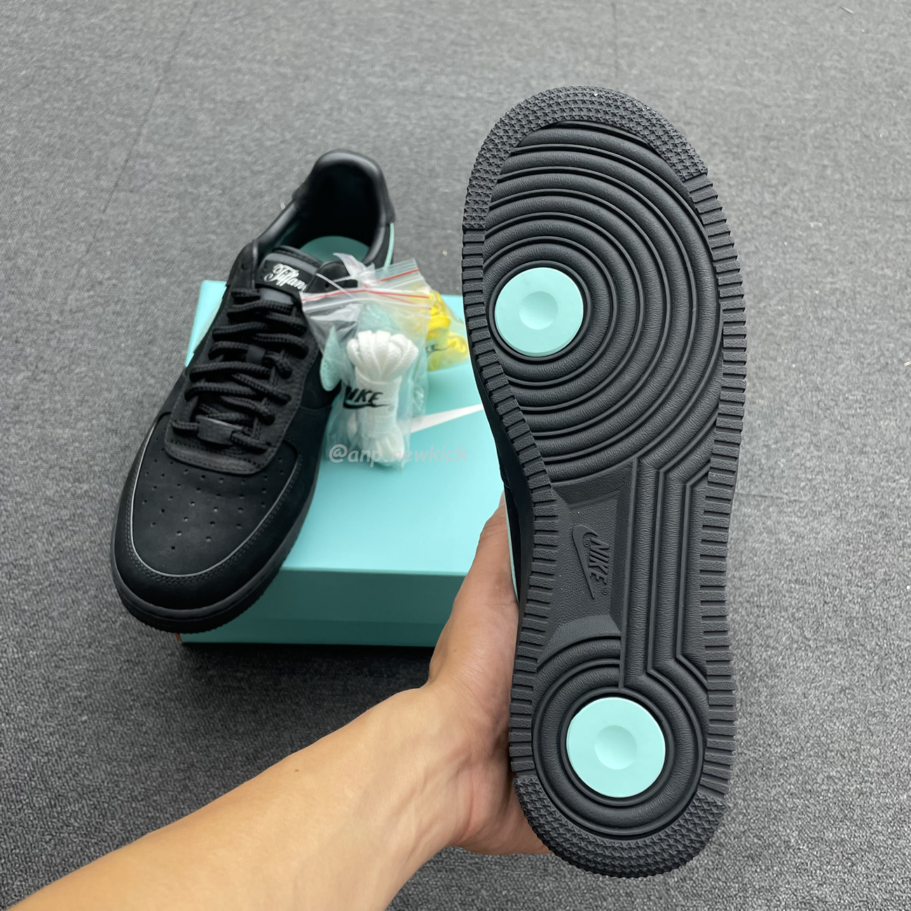 Nike Air Force 1 Low Tiffany Co 1837 Dz1382 001 (38) - newkick.vip