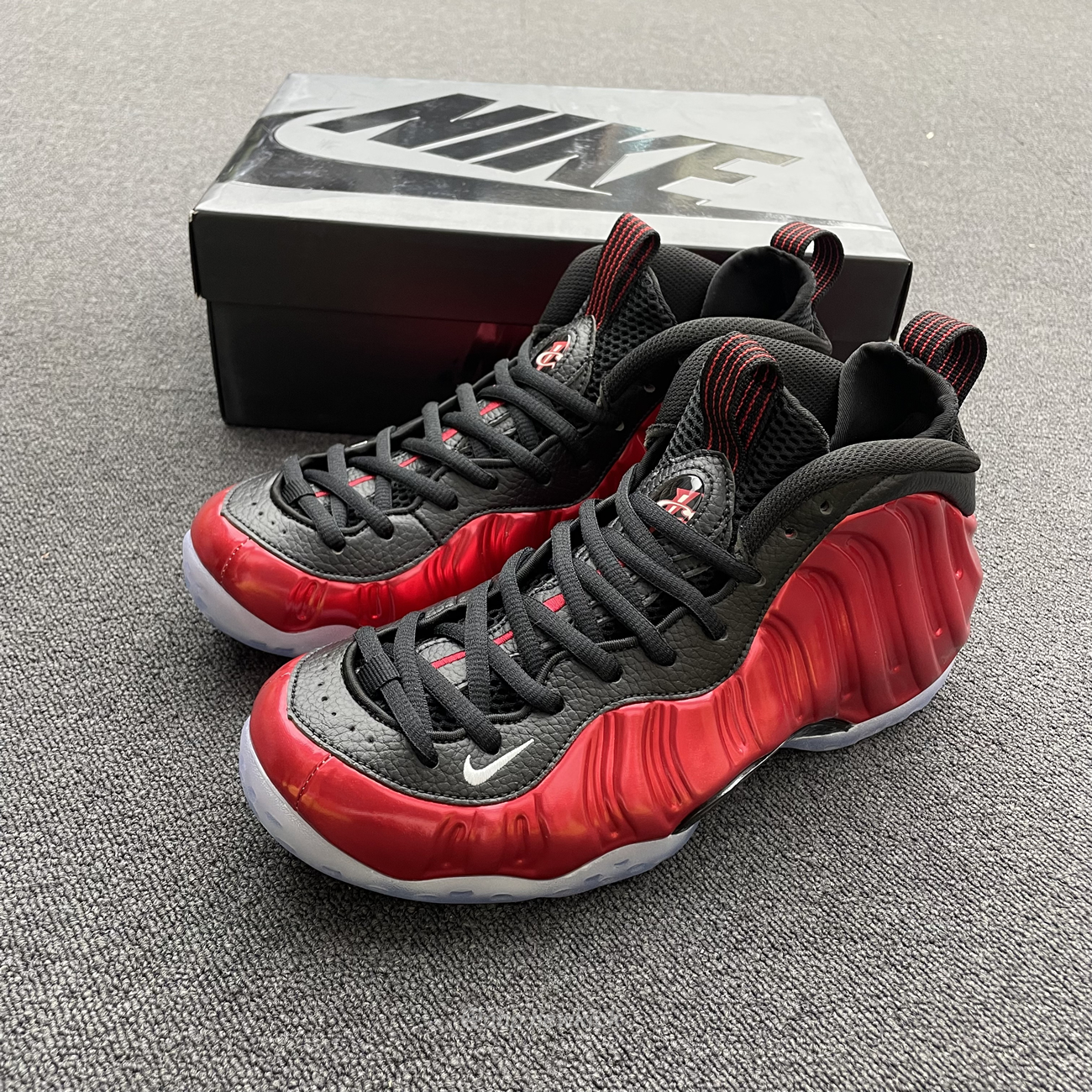 Nike Air Foamposite One Metallic Red 2023 Dz2545 600 (10) - newkick.vip