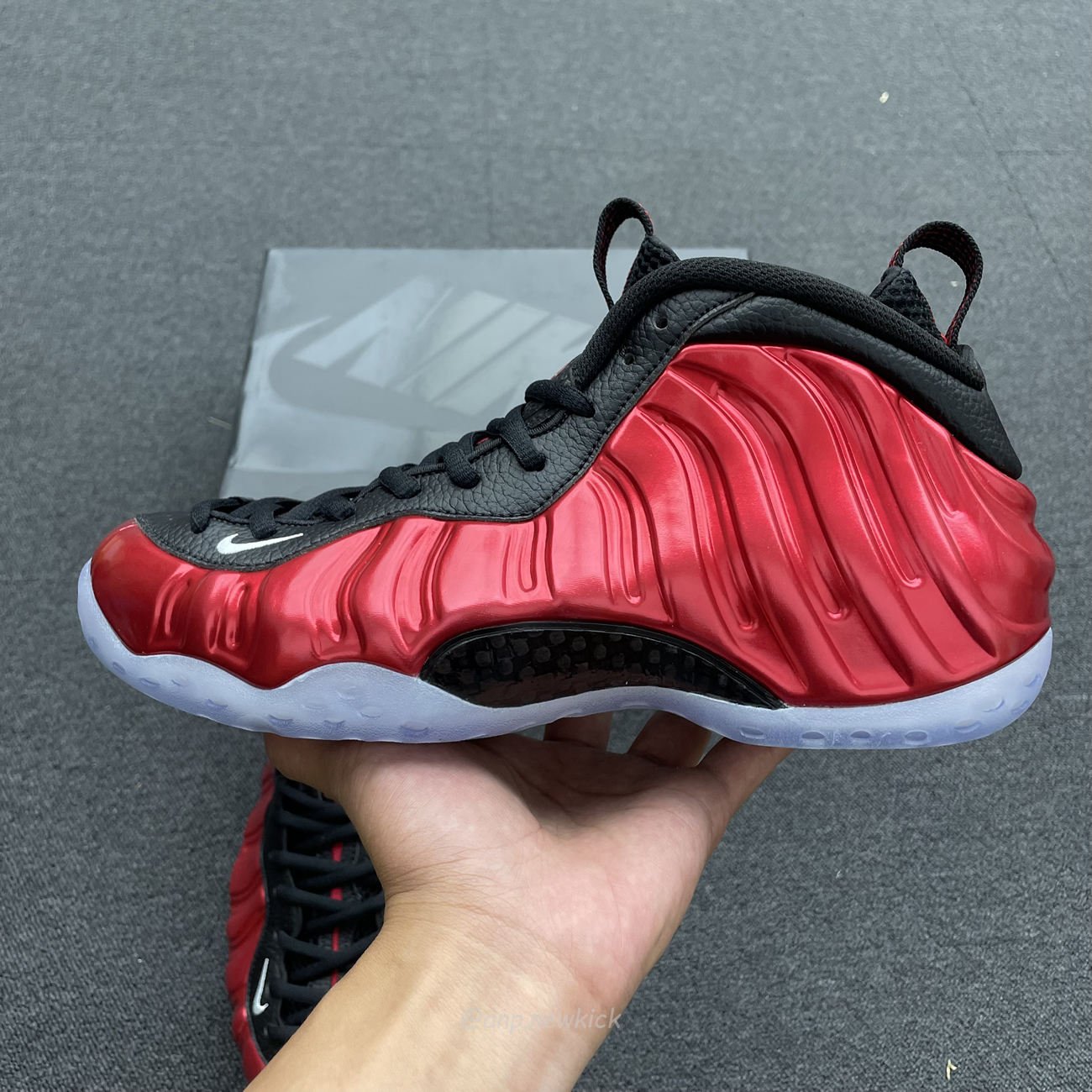 Nike Air Foamposite One Metallic Red 2023 Dz2545 600 (9) - newkick.vip