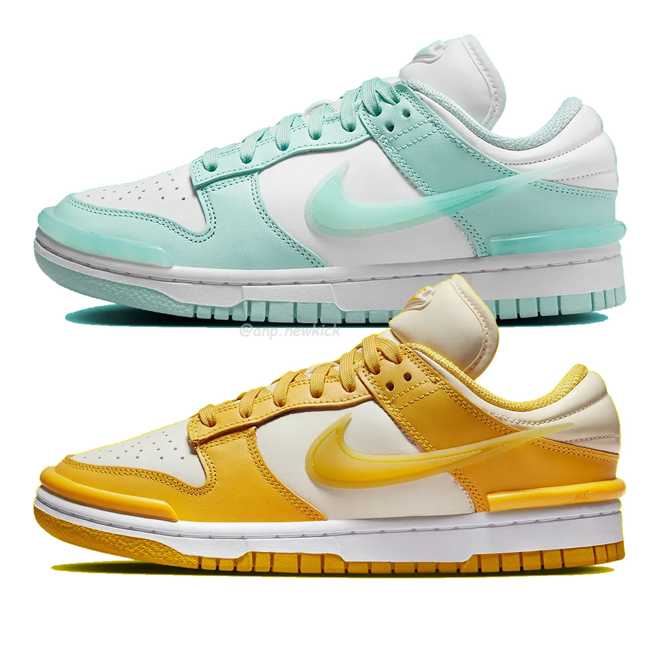 Nike Dunk Low Twist Vivid Sulfur Jade Ice Dz2794 101 Dz2794 100 (1) - newkick.vip