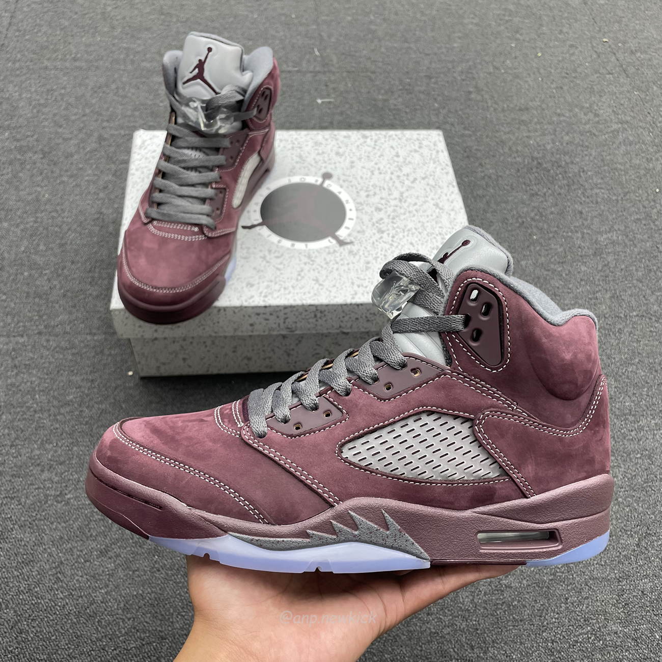 Air Jordan 5 Retro Burgundy 2023 Dz4131 600 (12) - newkick.vip