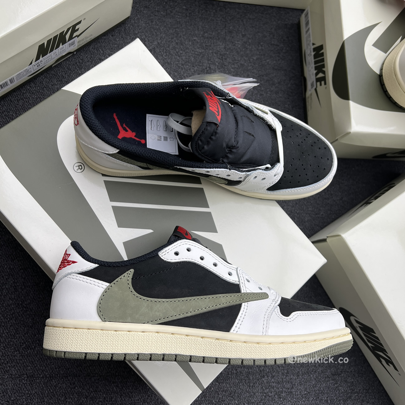 Air Jordan 1 Retro Low Og Sp Travis Scott Olive W Dz4137 106 (25) - newkick.vip