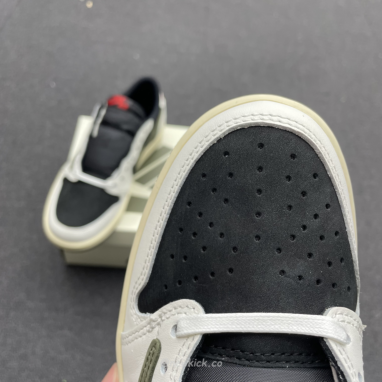 Air Jordan 1 Retro Low Og Sp Travis Scott Olive W Dz4137 106 (36) - newkick.vip