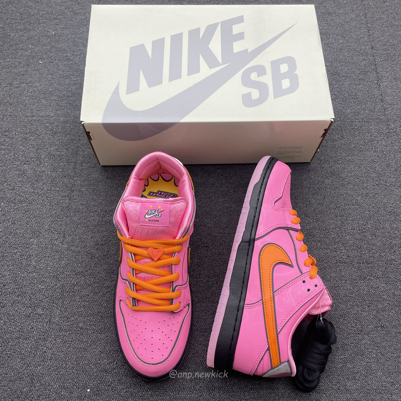 Nike Sb Dunk Low X Powerpuff Girls Blossom Fd2631 600 (3) - newkick.vip