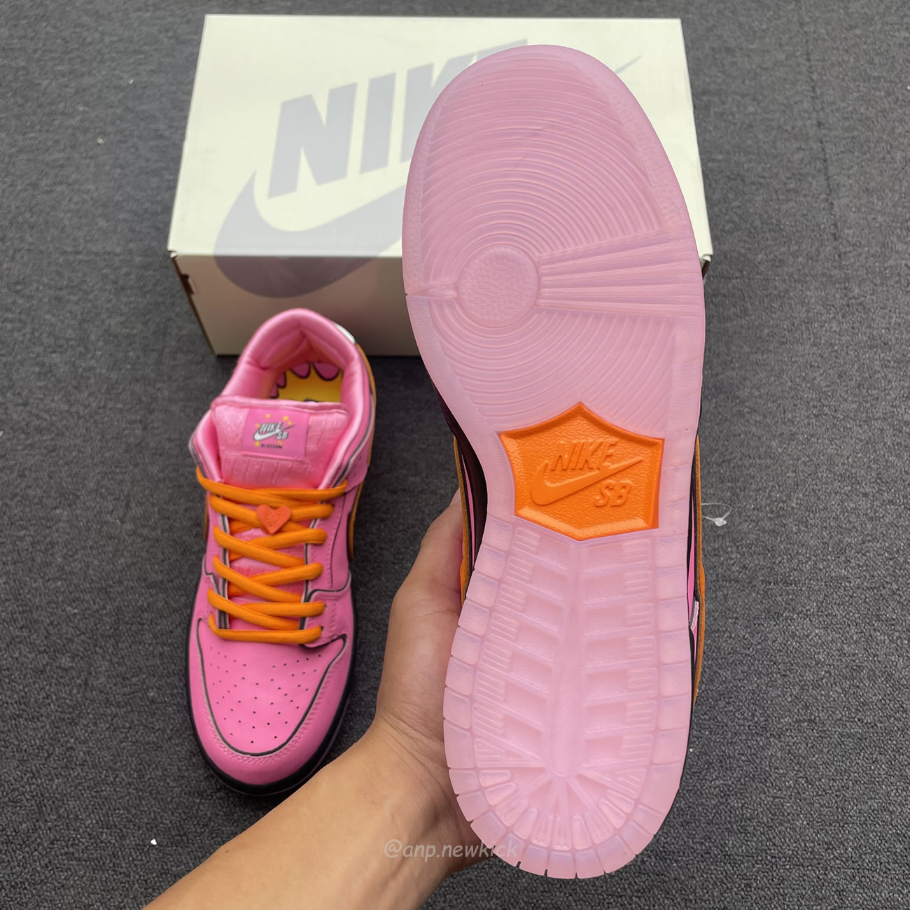 Nike Sb Dunk Low X Powerpuff Girls Blossom Fd2631 600 (6) - newkick.vip