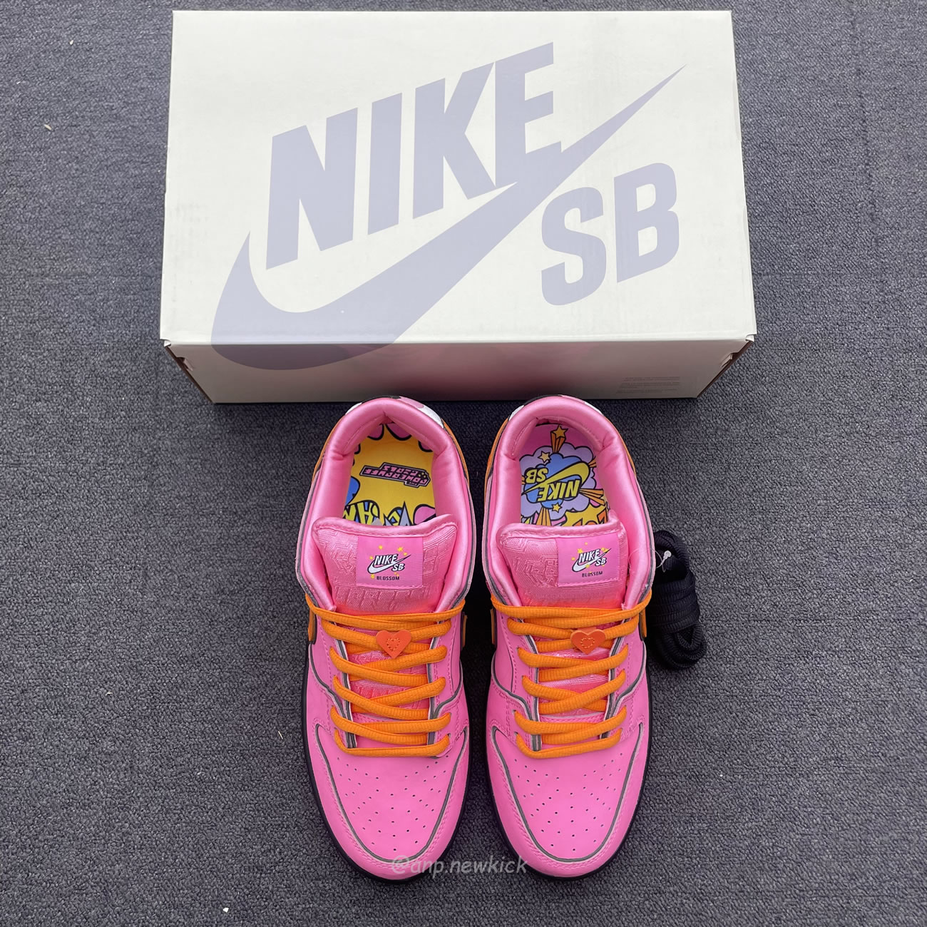 Nike Sb Dunk Low X Powerpuff Girls Blossom Fd2631 600 (7) - newkick.vip