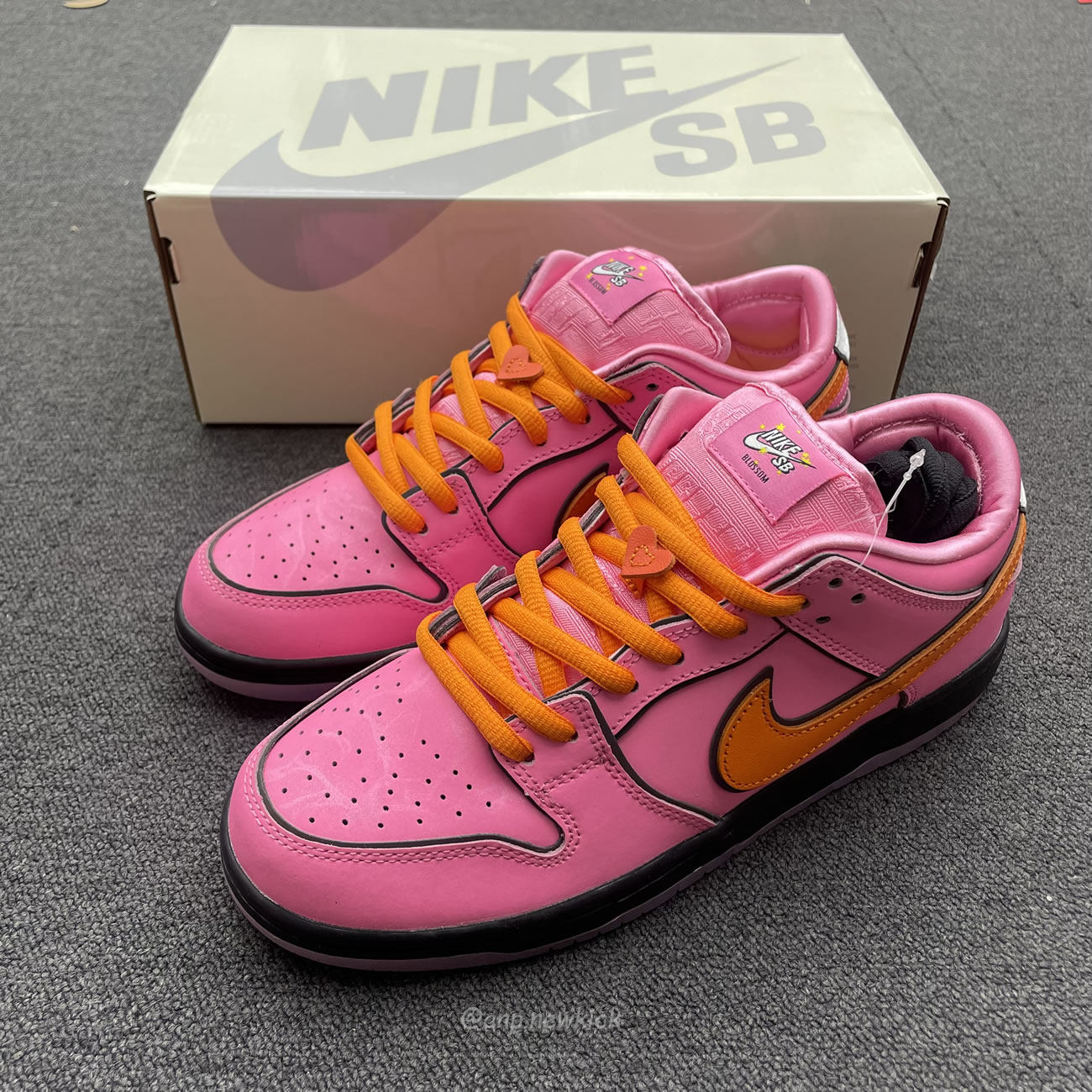 Nike Sb Dunk Low X Powerpuff Girls Blossom Fd2631 600 (9) - newkick.vip