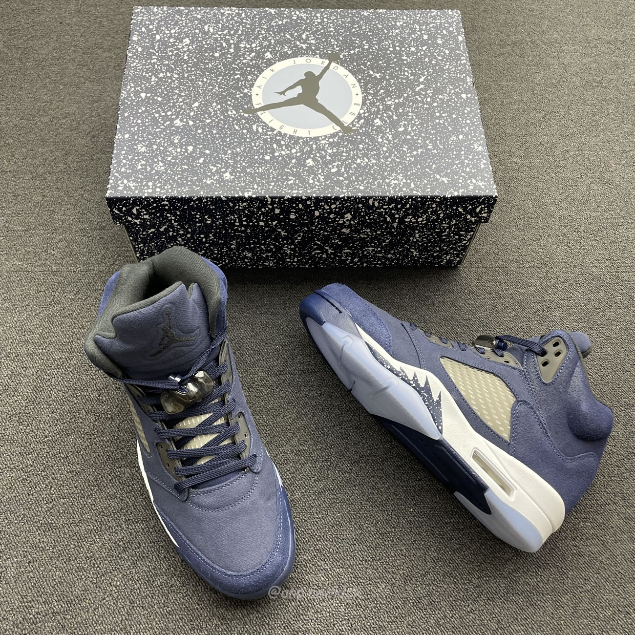 Air Jordan 5 Retro Georgetown Fd6812 400 (2) - newkick.vip