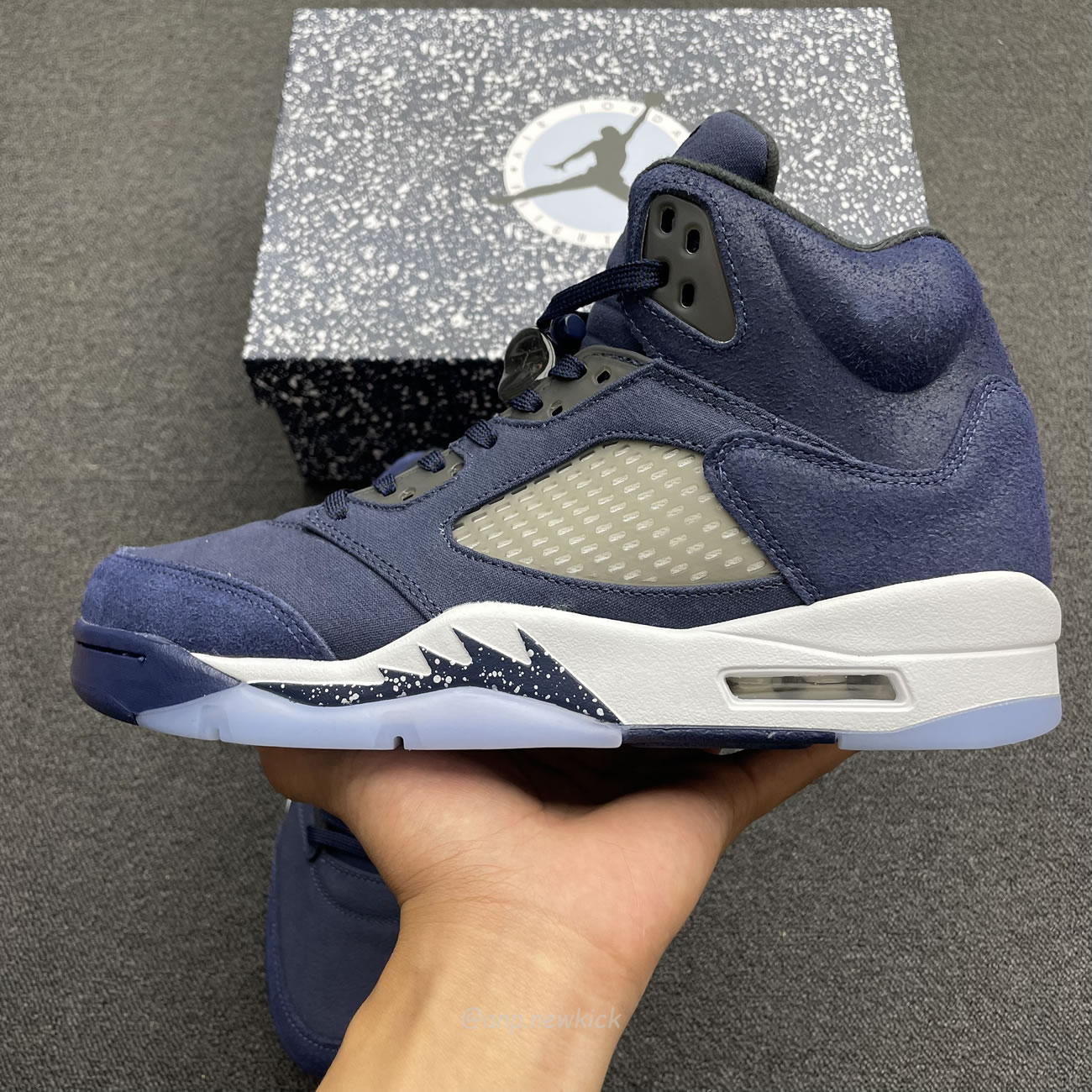 Air Jordan 5 Retro Georgetown Fd6812 400 (5) - newkick.vip