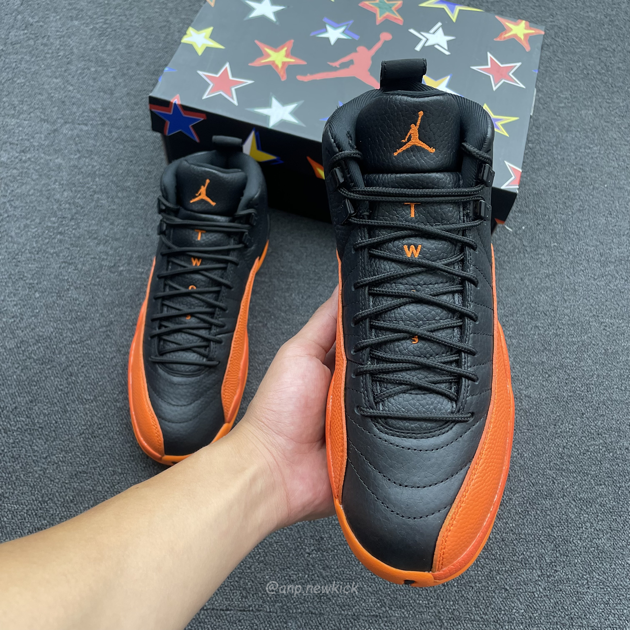 Air Jordan 12 Retro Wnba All Star Brilliant Orange Fd9101 081 (13) - newkick.vip