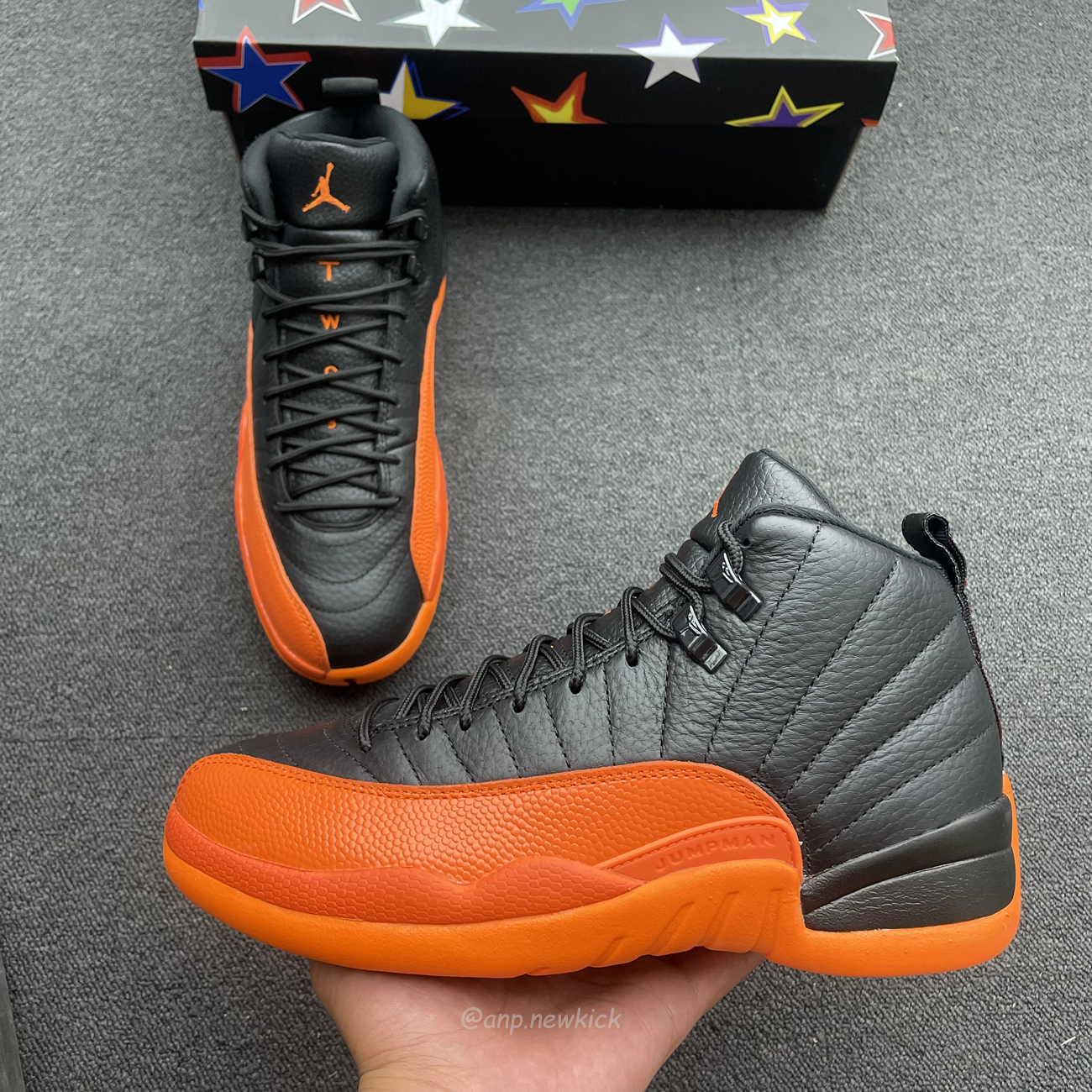 Air Jordan 12 Retro Wnba All Star Brilliant Orange Fd9101 081 (9) - newkick.vip